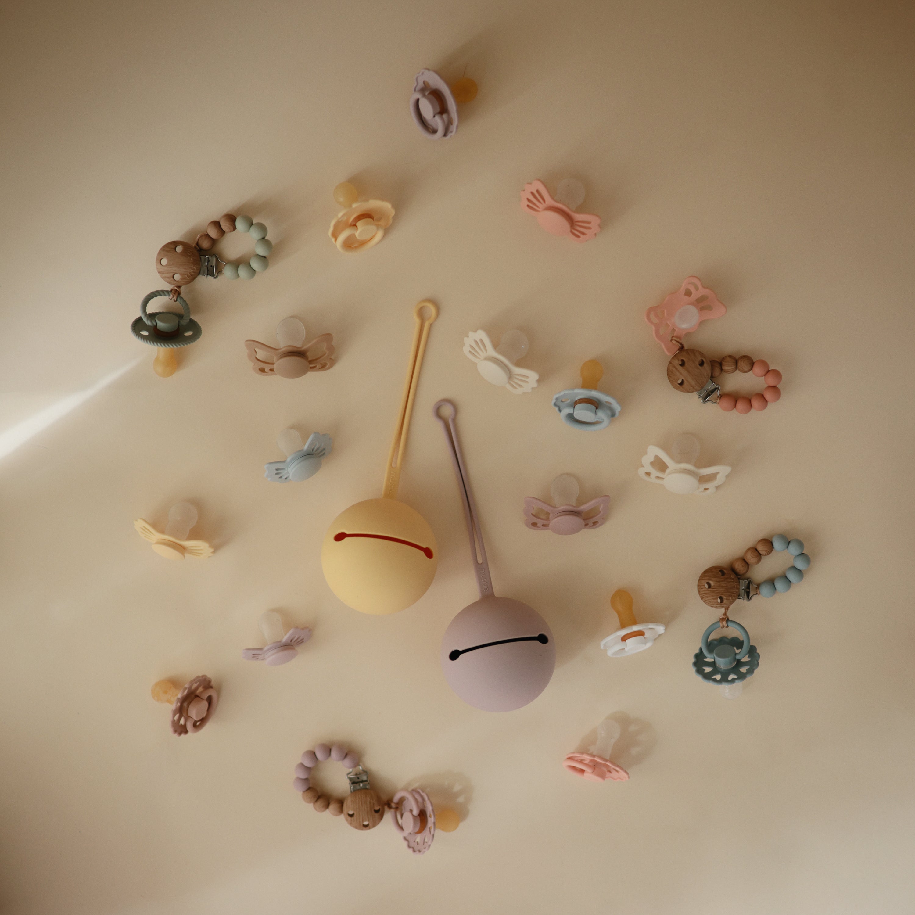 Silicone Pacifier Case - Tenth & Pine - pacifier case - Natural