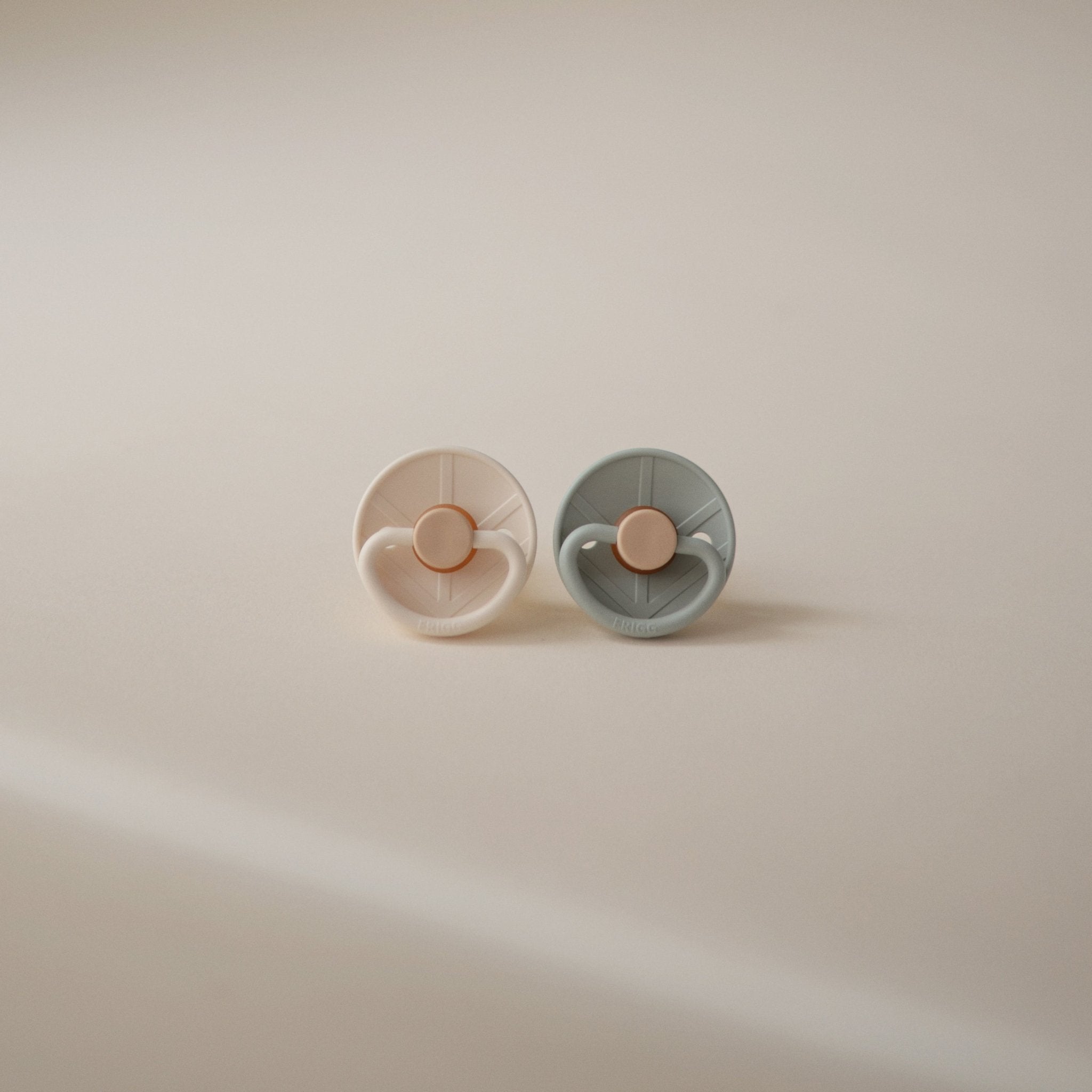 FRIGG Little Viking Natural Rubber Pacifier 2 - Pack - Tenth & Pine - Pacifiers & Teethers - 6 - 18 months - Sage/Olive