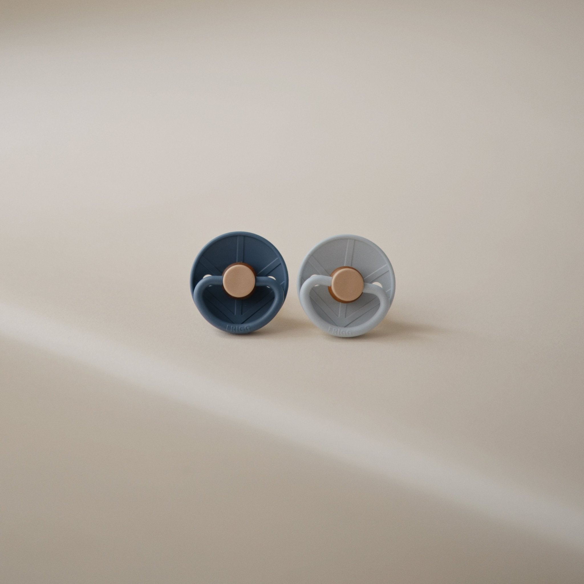 FRIGG Little Viking Natural Rubber Pacifier 2 - Pack - Tenth & Pine - Pacifiers & Teethers - 6 - 18 months - Sage/Olive