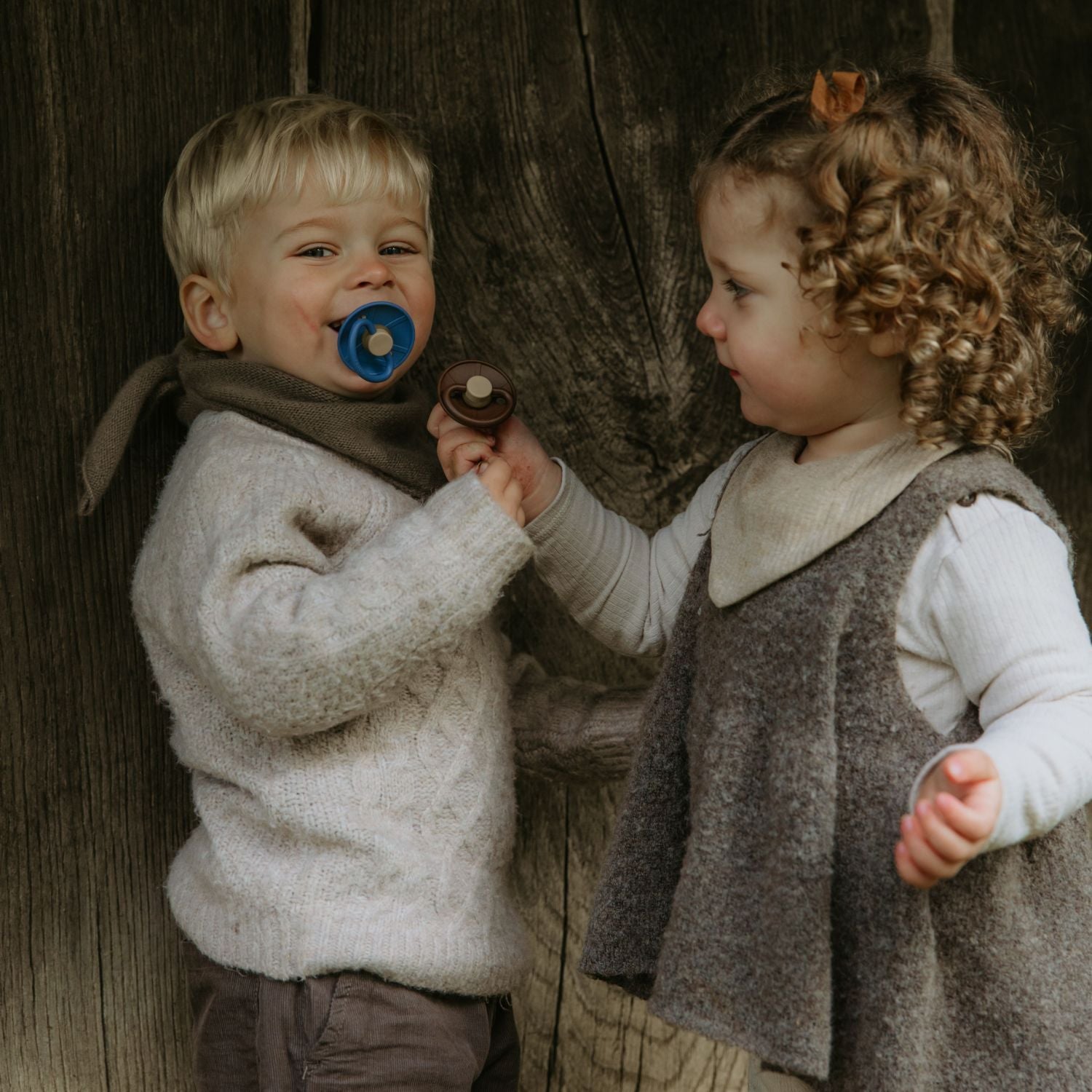 FRIGG Natural Rubber Pacifier 4 - Pack - Tenth & Pine - FRIGG PACIFIERS - 6 - 18 Months - Sunset Bliss