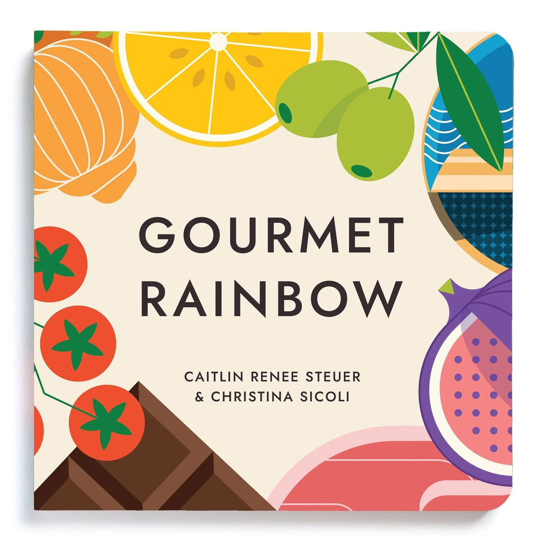 Gourmet Rainbow Board Book - Tenth & Pine - Board Book -