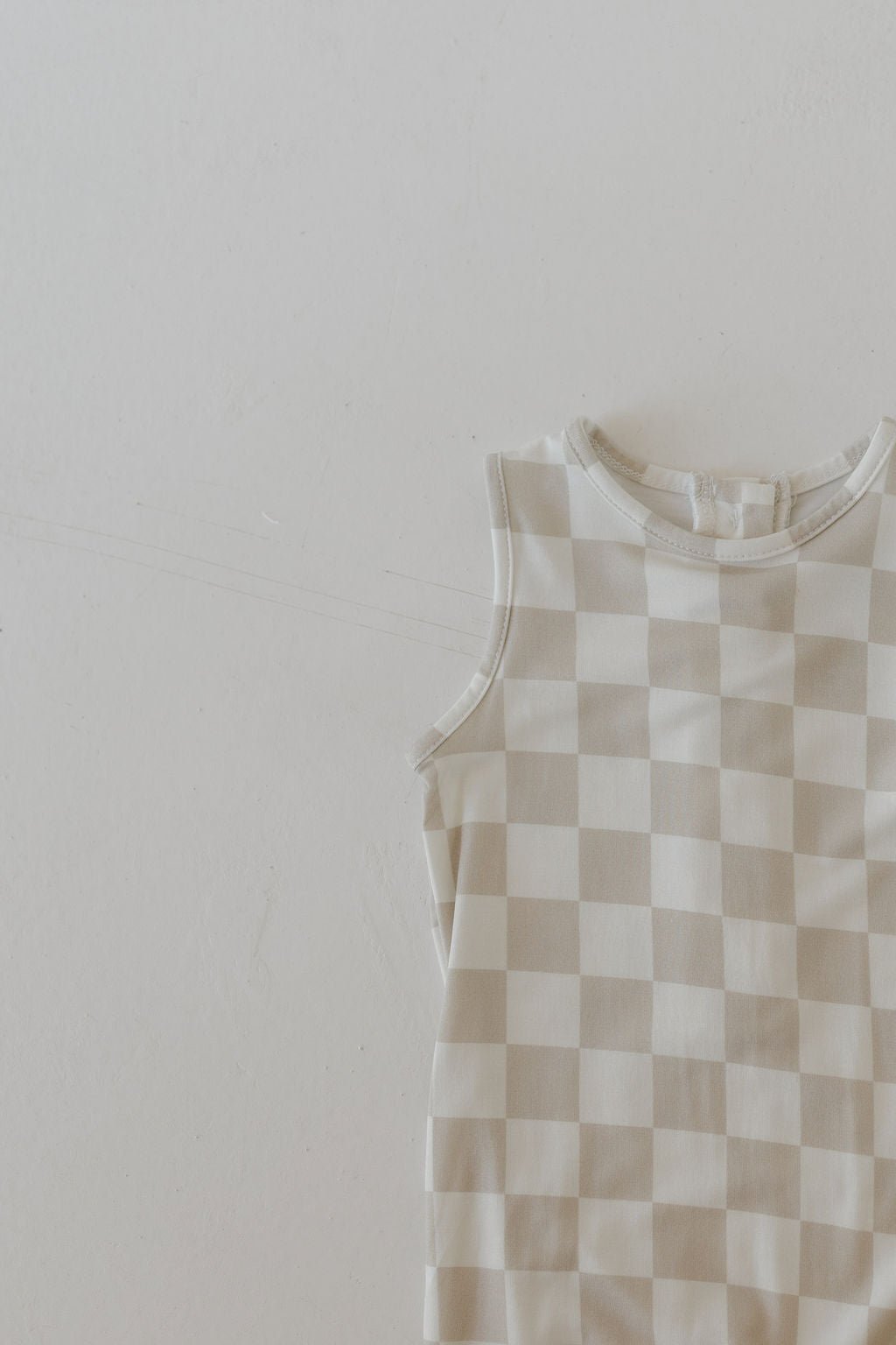 Harem Bamboo Romper | Checkerboard - Tenth & Pine - Romper - Newborn - forever french baby