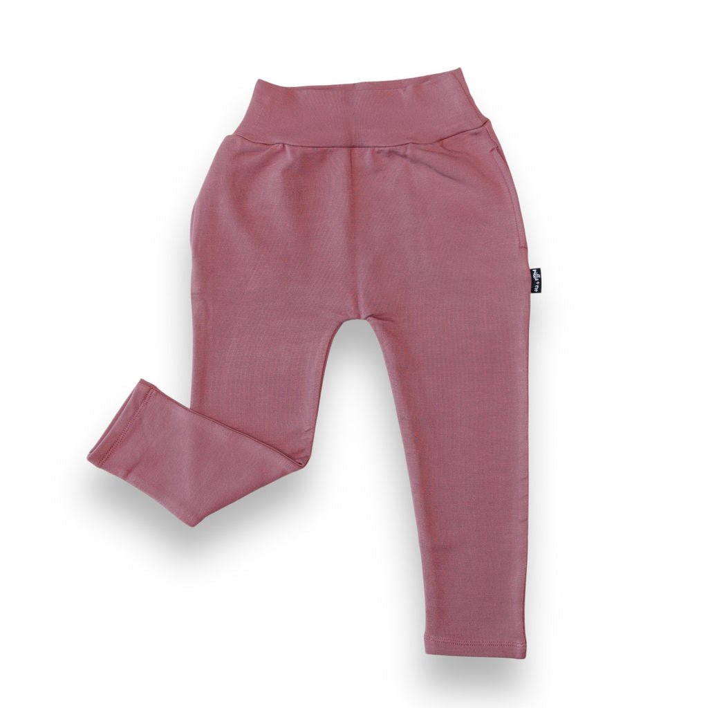 HAREM PANTS - Mauve - Tenth & Pine - harem pants - 0/6m