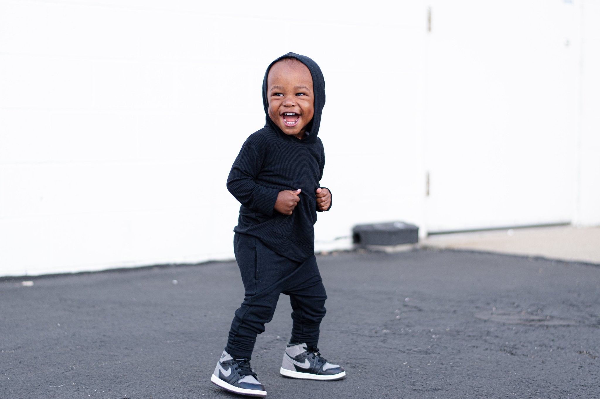 HAREM PANTS - Midnight Black - Tenth & Pine - harem pants - 0/6m