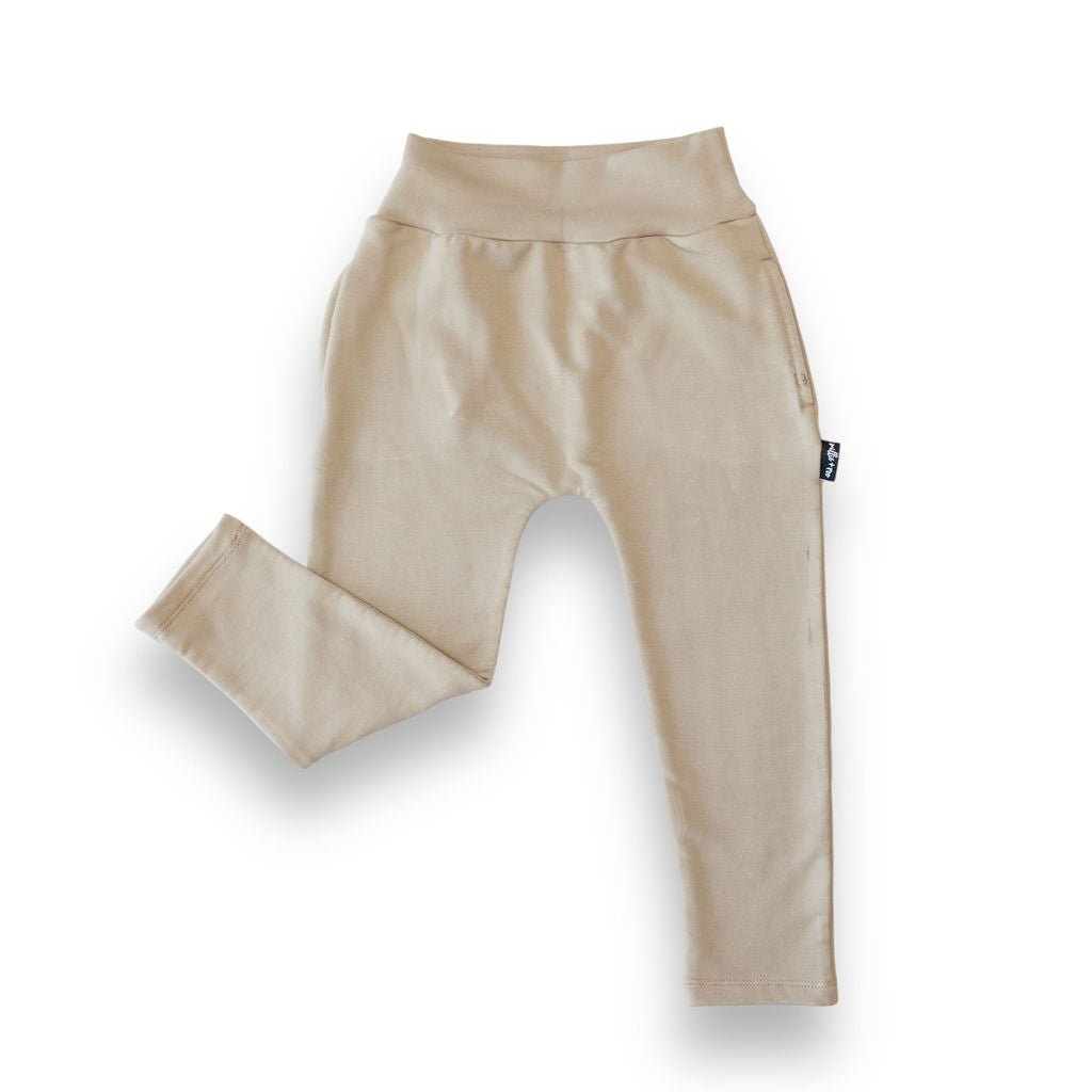 HAREM PANTS - Mushroom - Tenth & Pine - harem pants - 0/6m