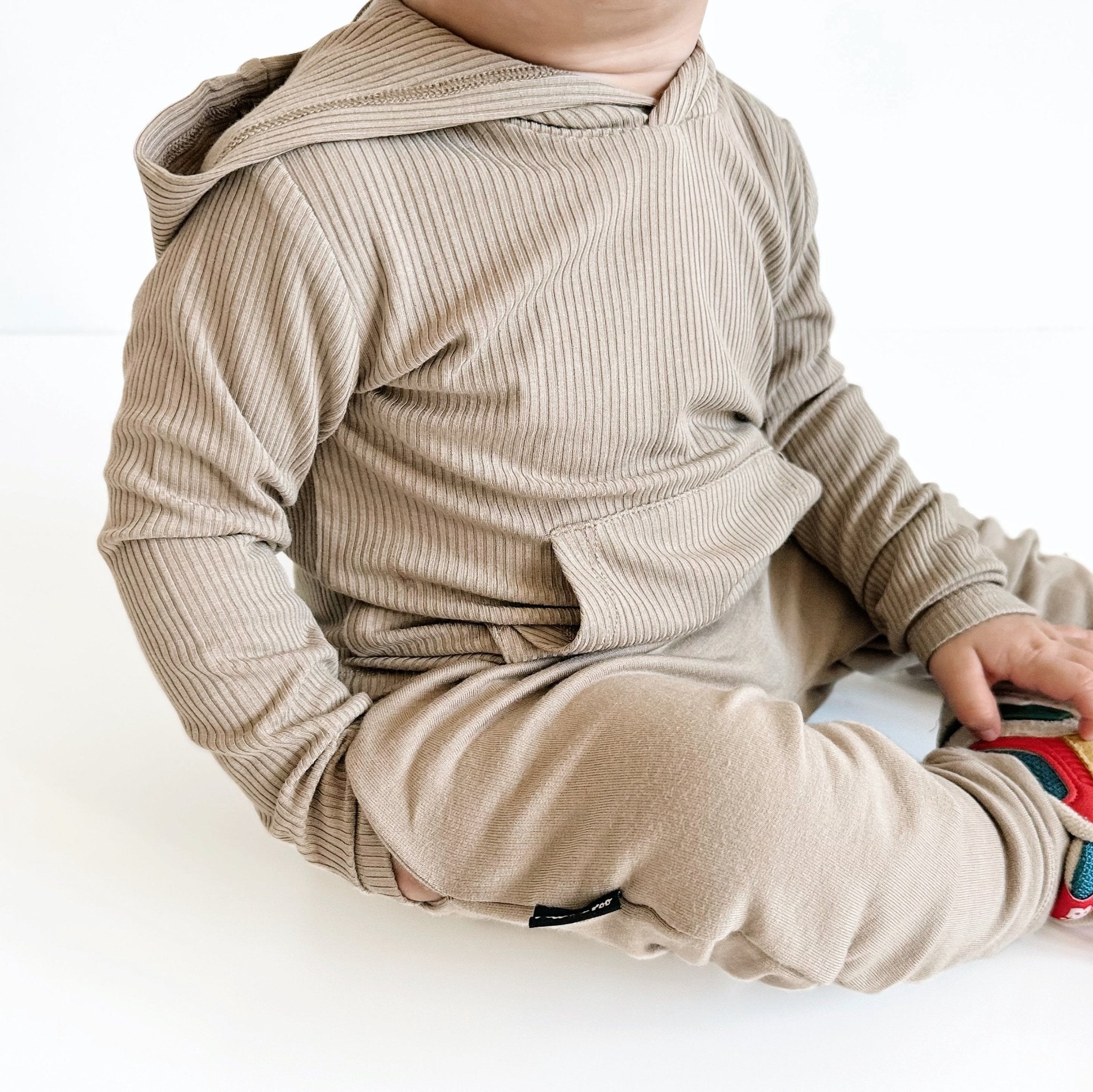 HAREM PANTS - Mushroom - Tenth & Pine - harem pants - 0/6m