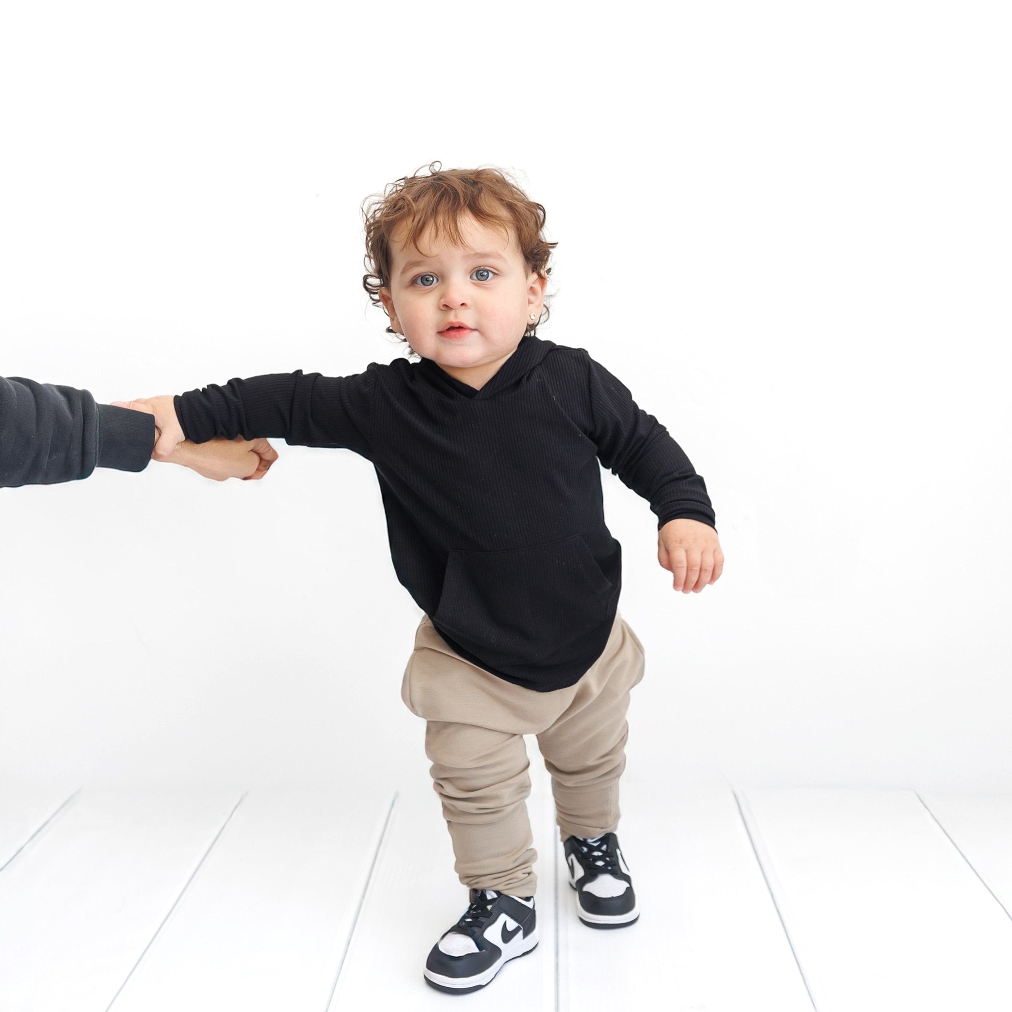 HAREM PANTS - Mushroom - Tenth & Pine - harem pants - 0/6m