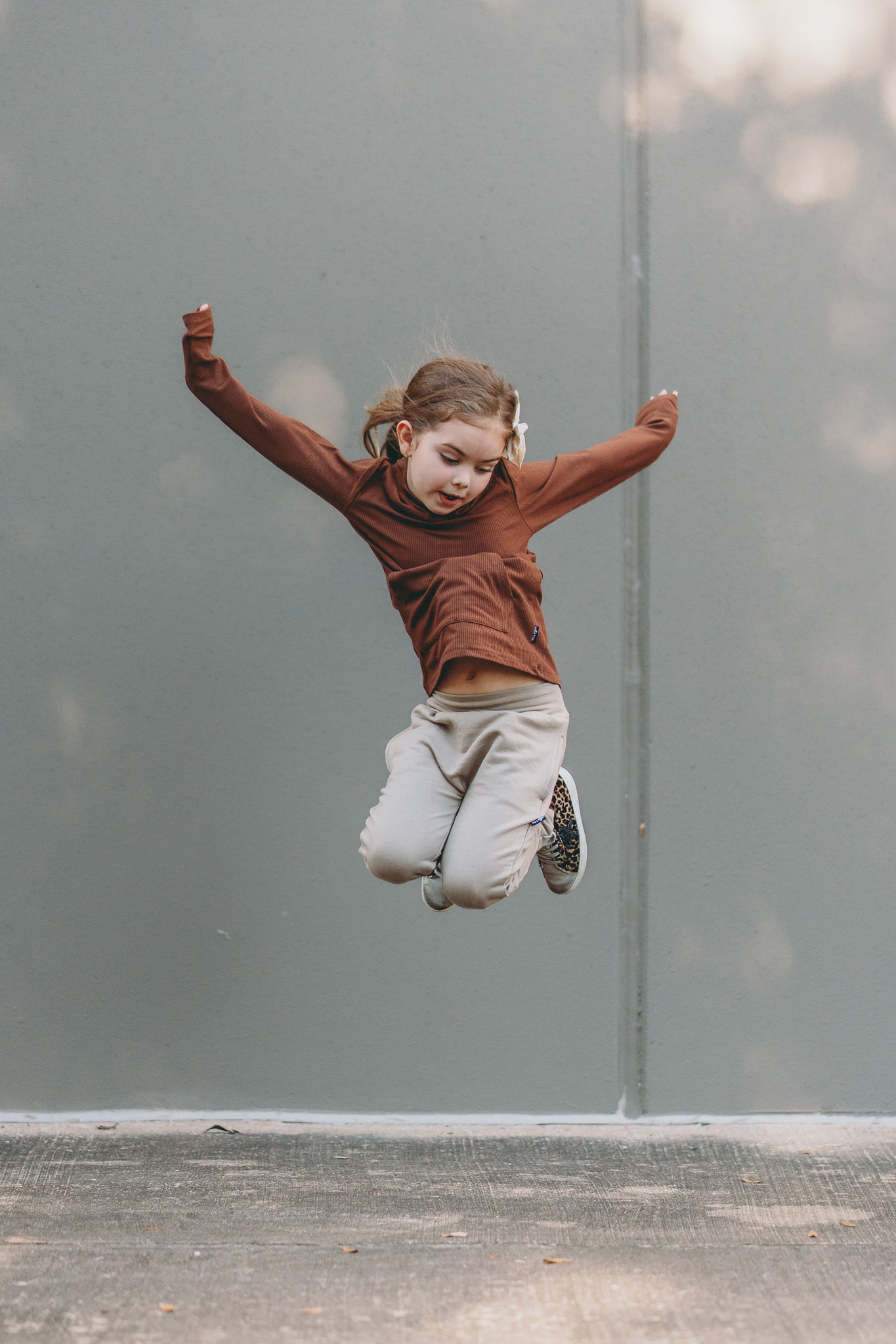 HAREM PANTS - Mushroom - Tenth & Pine - harem pants - 0/6m