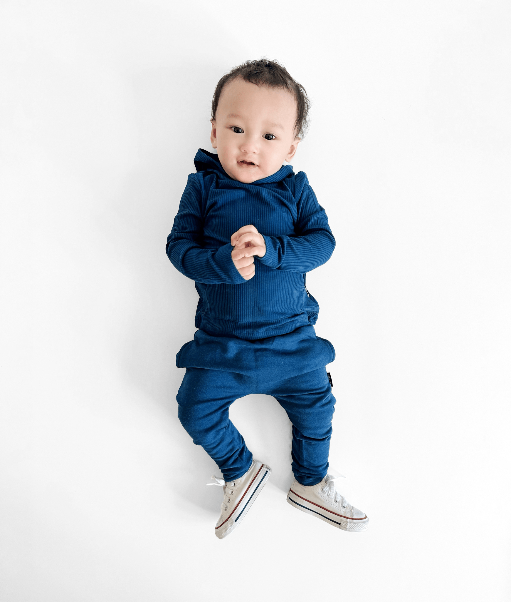 HAREM PANTS - Navy - Tenth & Pine - harem pants - 0/6m