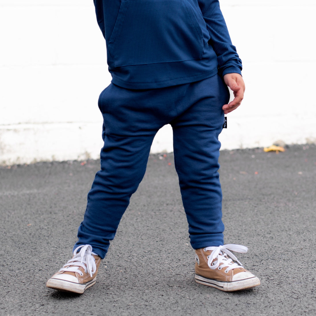 HAREM PANTS - Navy - Tenth & Pine - harem pants - 0/6m