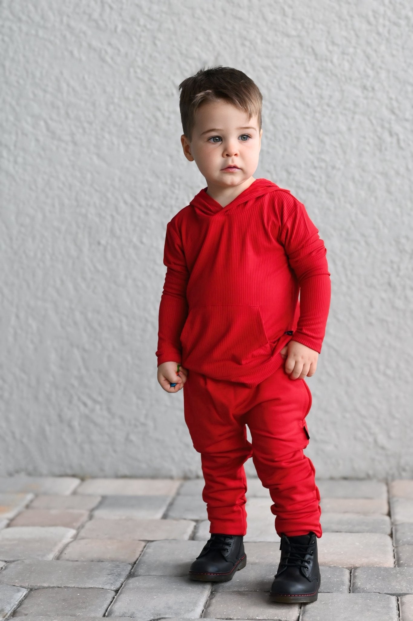 HAREM PANTS - Red - Tenth & Pine - harem pants - 0/6m