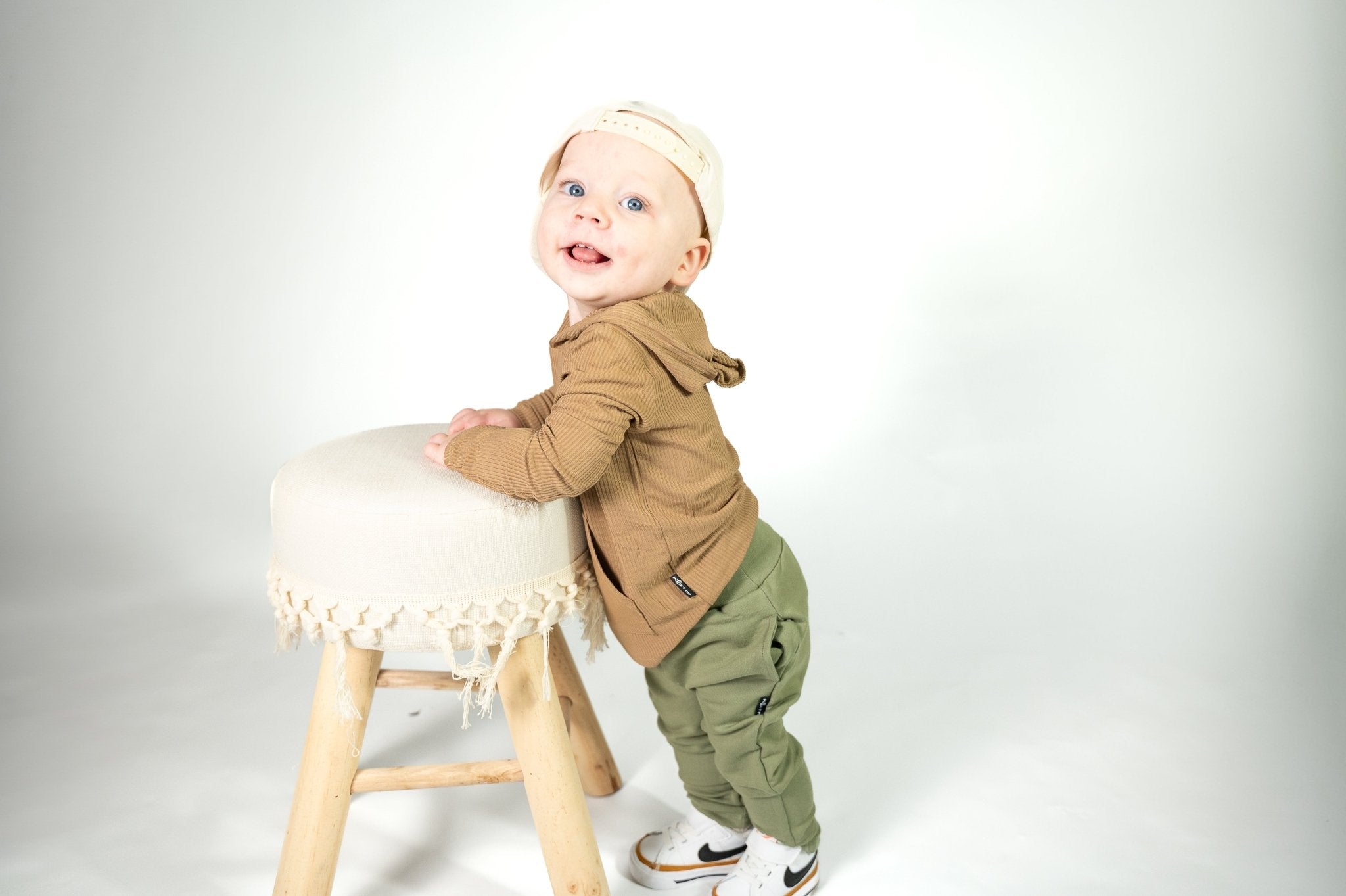 HAREM PANTS - Sage - Tenth & Pine - harem pants - 0/6m