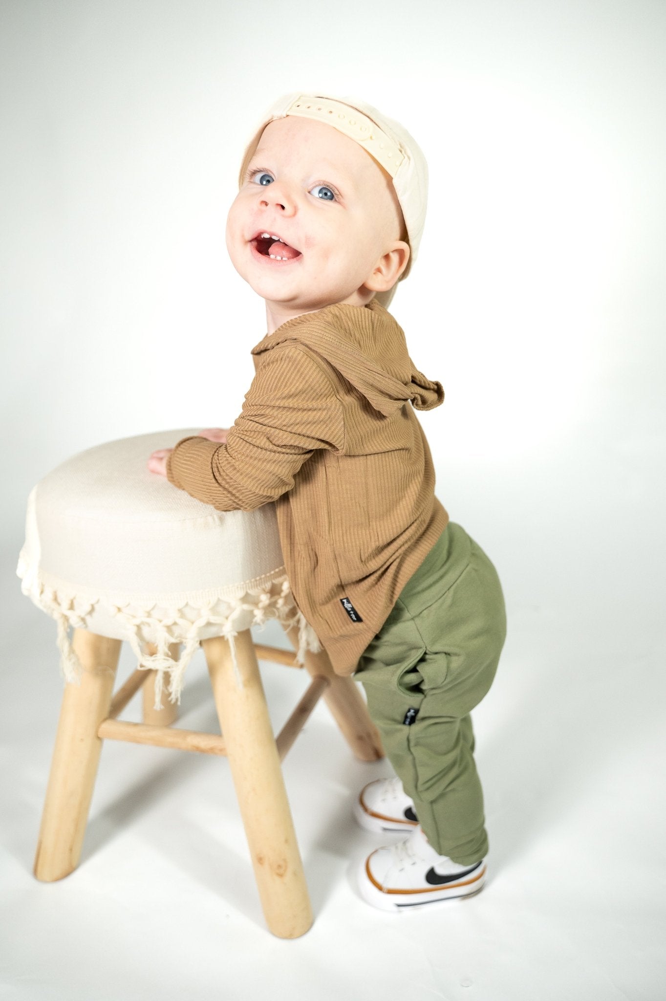 HAREM PANTS - Sage - Tenth & Pine - harem pants - 0/6m