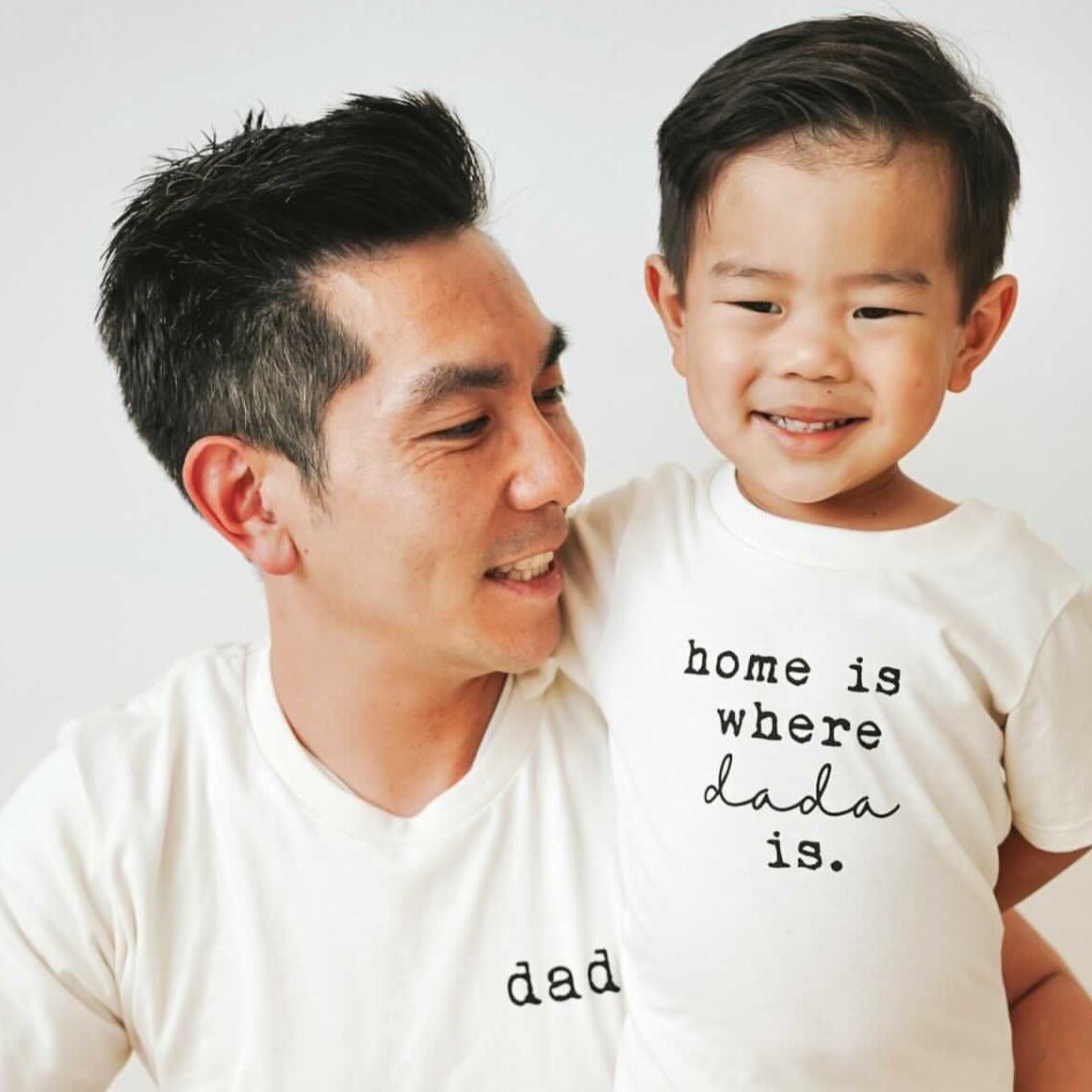 Home is Where Dada Is - Organic Cotton Kids Tee - Tenth & Pine - Short Sleeve Tee - 12 - 18M