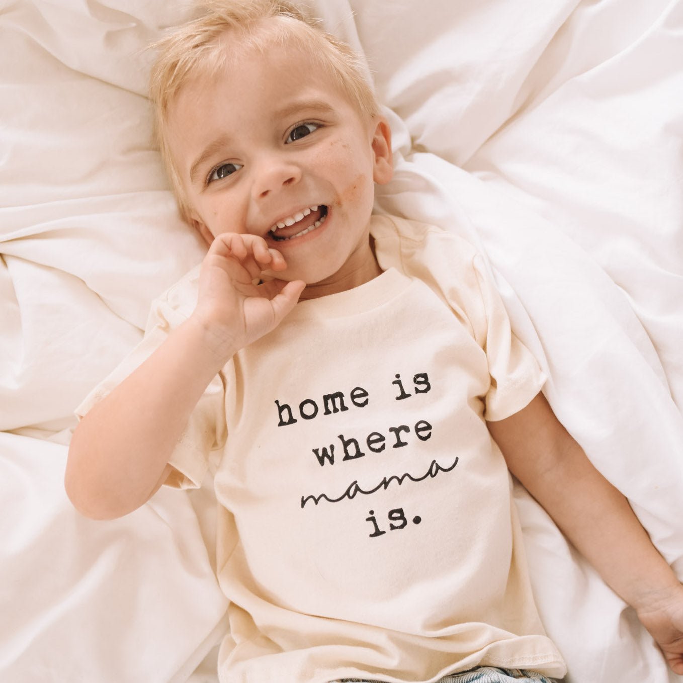 Home is Where Mama Is - Organic Tee - Tenth & Pine - Short Sleeve Tee - 18 - 24M