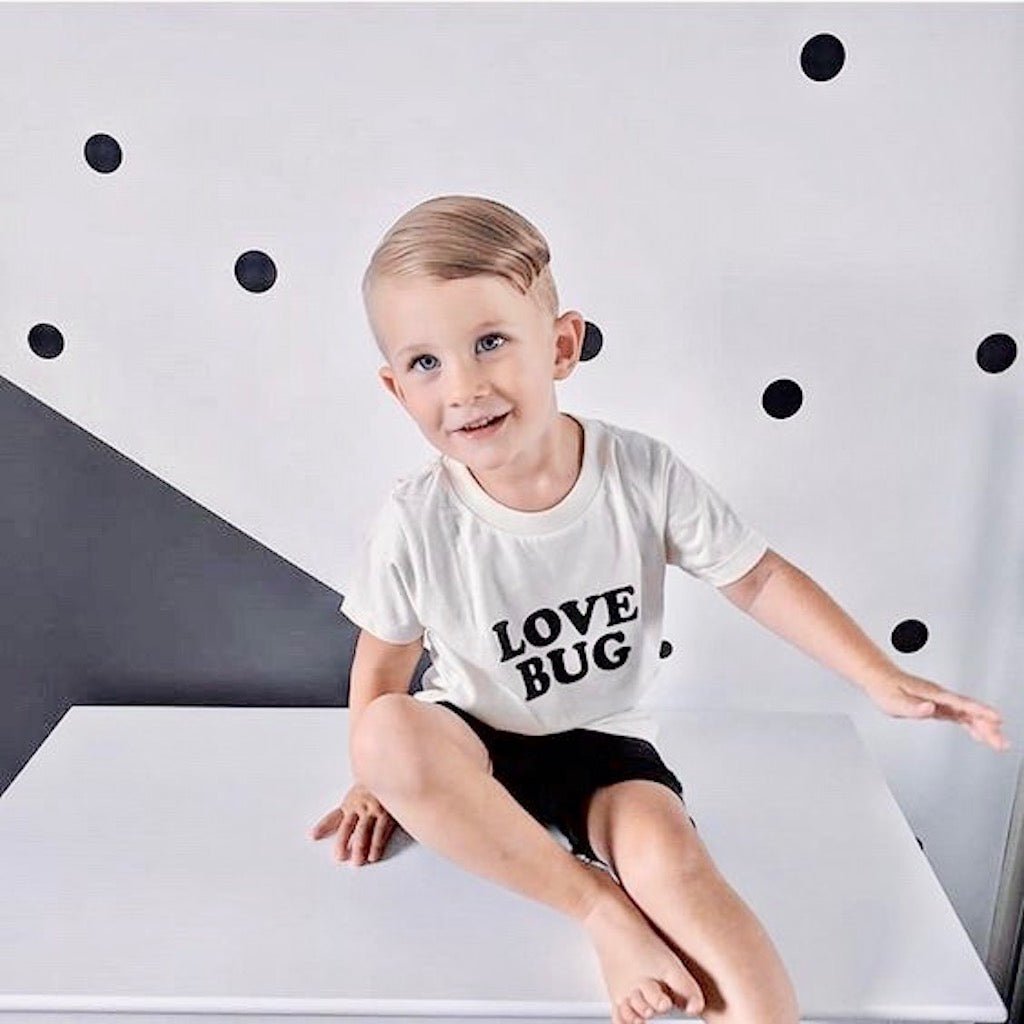 Love Bug - Organic Cotton Tee - Tenth & Pine - Short Sleeve Tee - 12 - 18M
