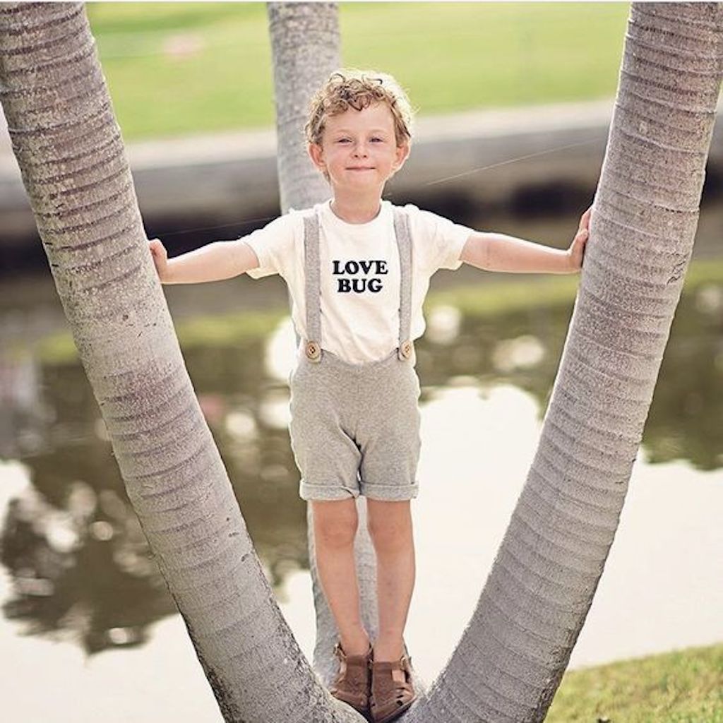 Love Bug - Organic Cotton Tee - Tenth & Pine - Short Sleeve Tee - 12 - 18M