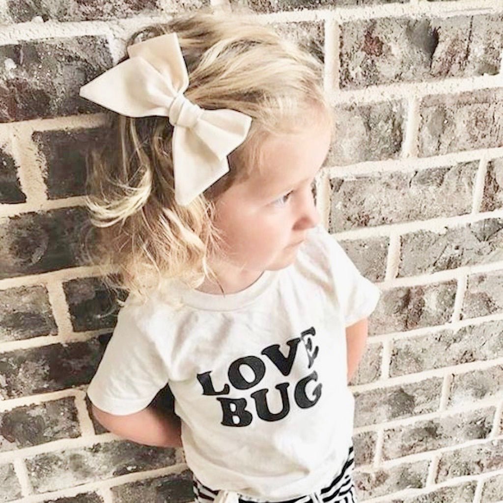 Love Bug - Organic Cotton Tee - Tenth & Pine - Short Sleeve Tee - 12 - 18M