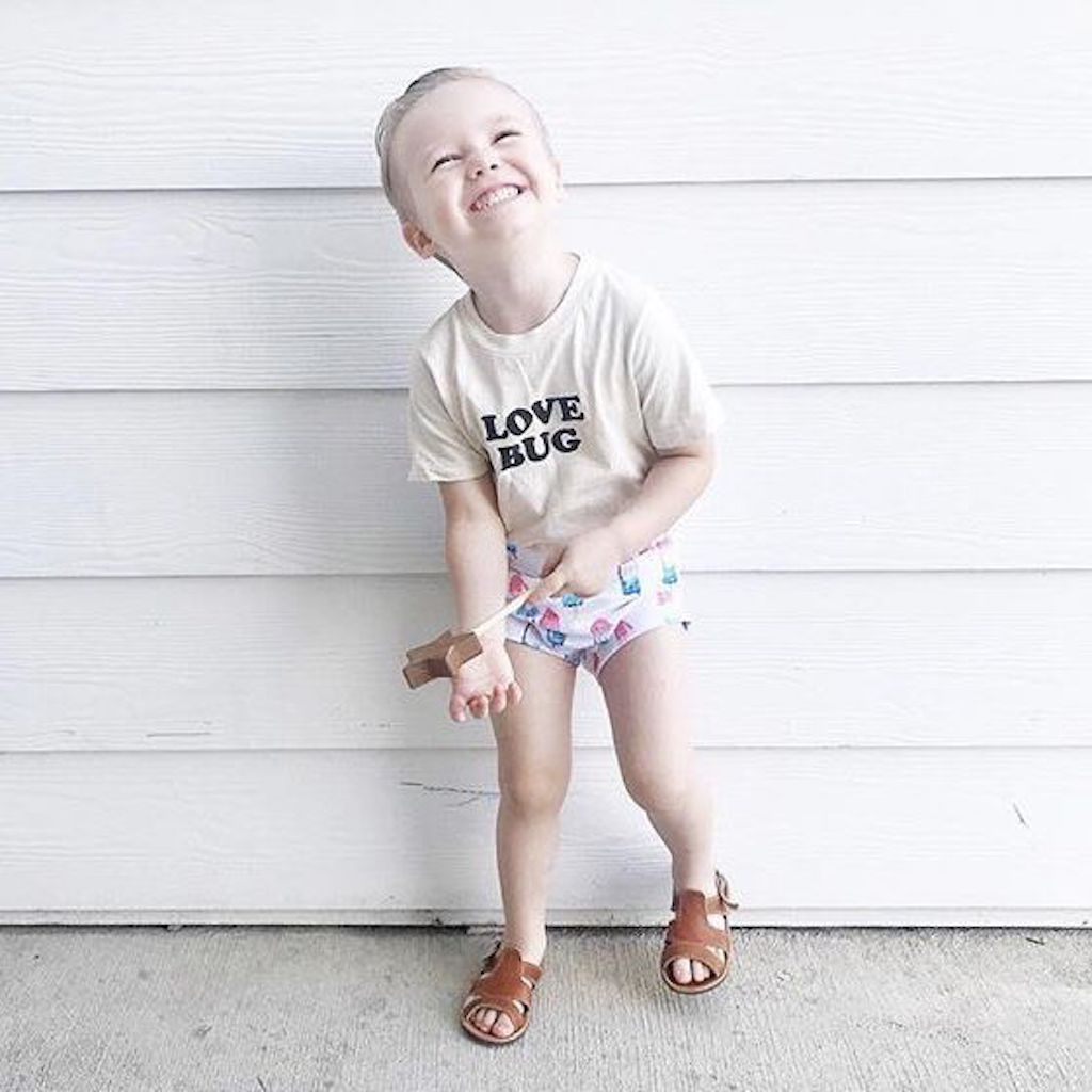 Love Bug - Organic Cotton Tee - Tenth & Pine - Short Sleeve Tee - 12 - 18M