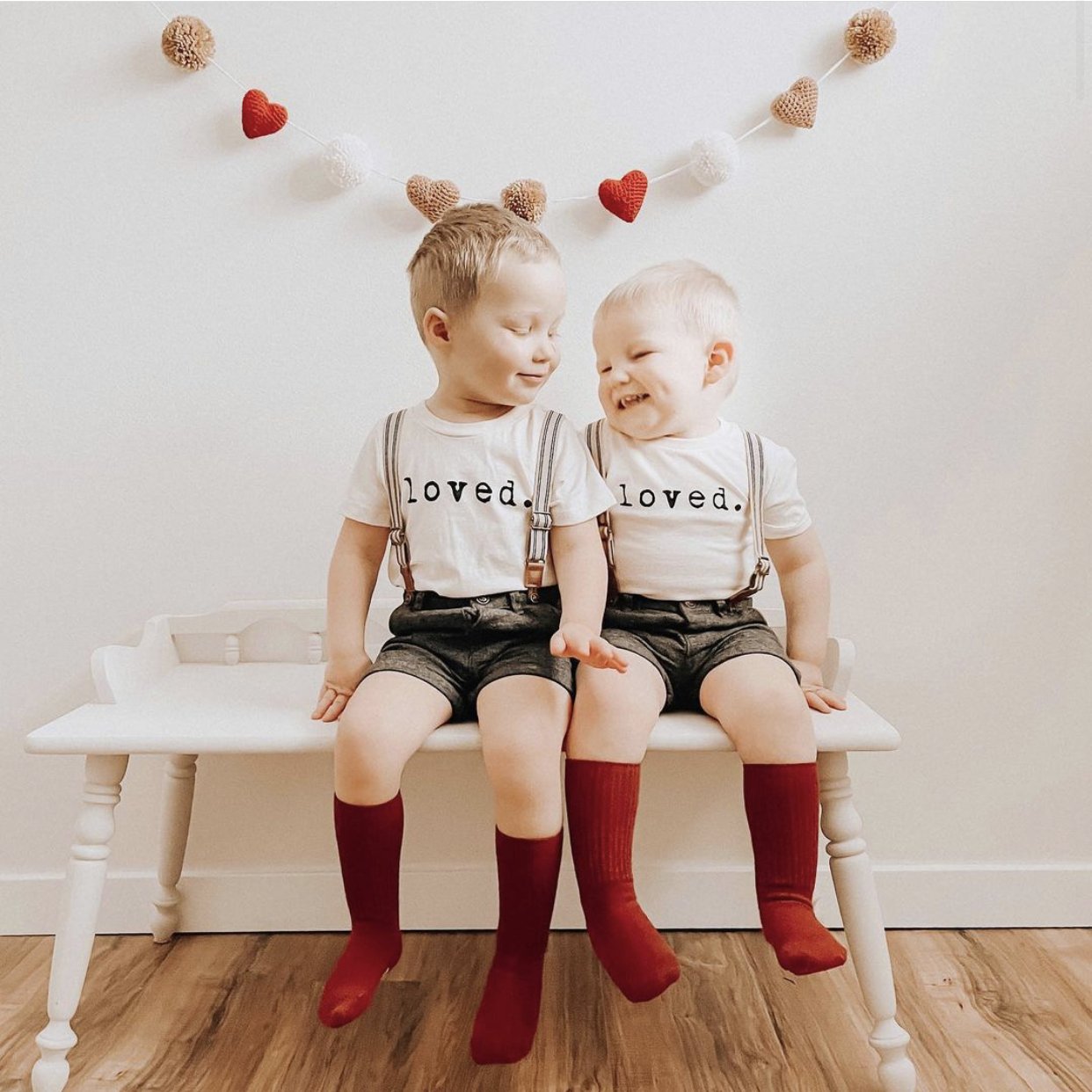 Loved - Organic Cotton Tee - Tenth & Pine - Short Sleeve Tee - 2/3T