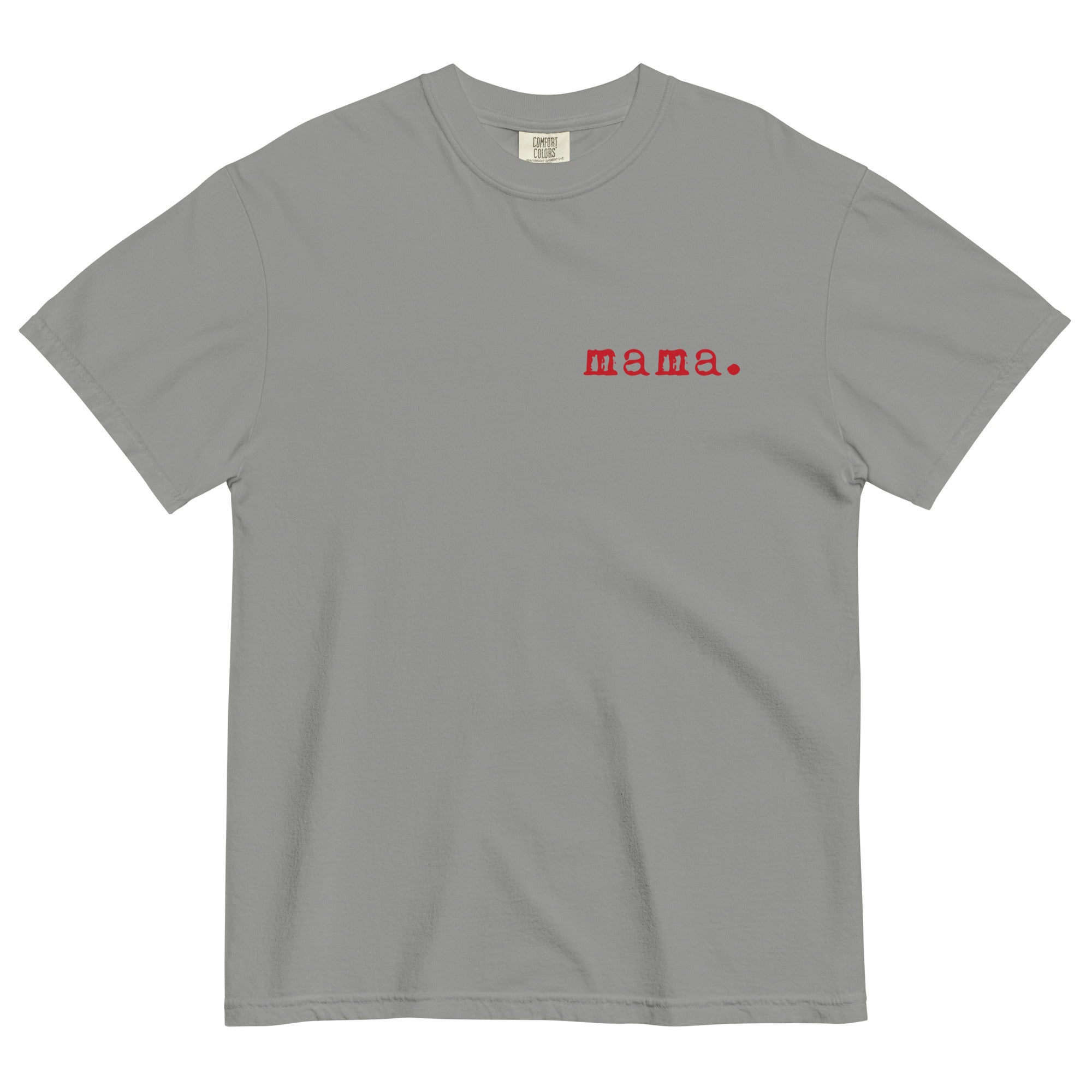 Mama T-shirt | Adult Short Sleeve Tee - Tenth & Pine - Adult Tshirt - S - Grey