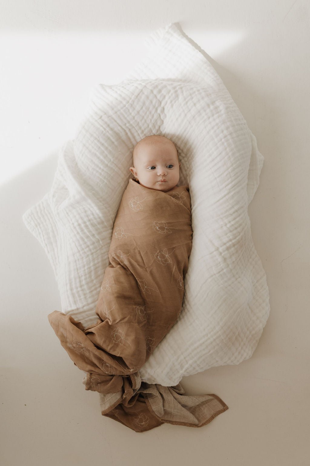 Muslin Swaddle | Sweet Dreams Floral - Tenth & Pine - Swaddle - forever french baby