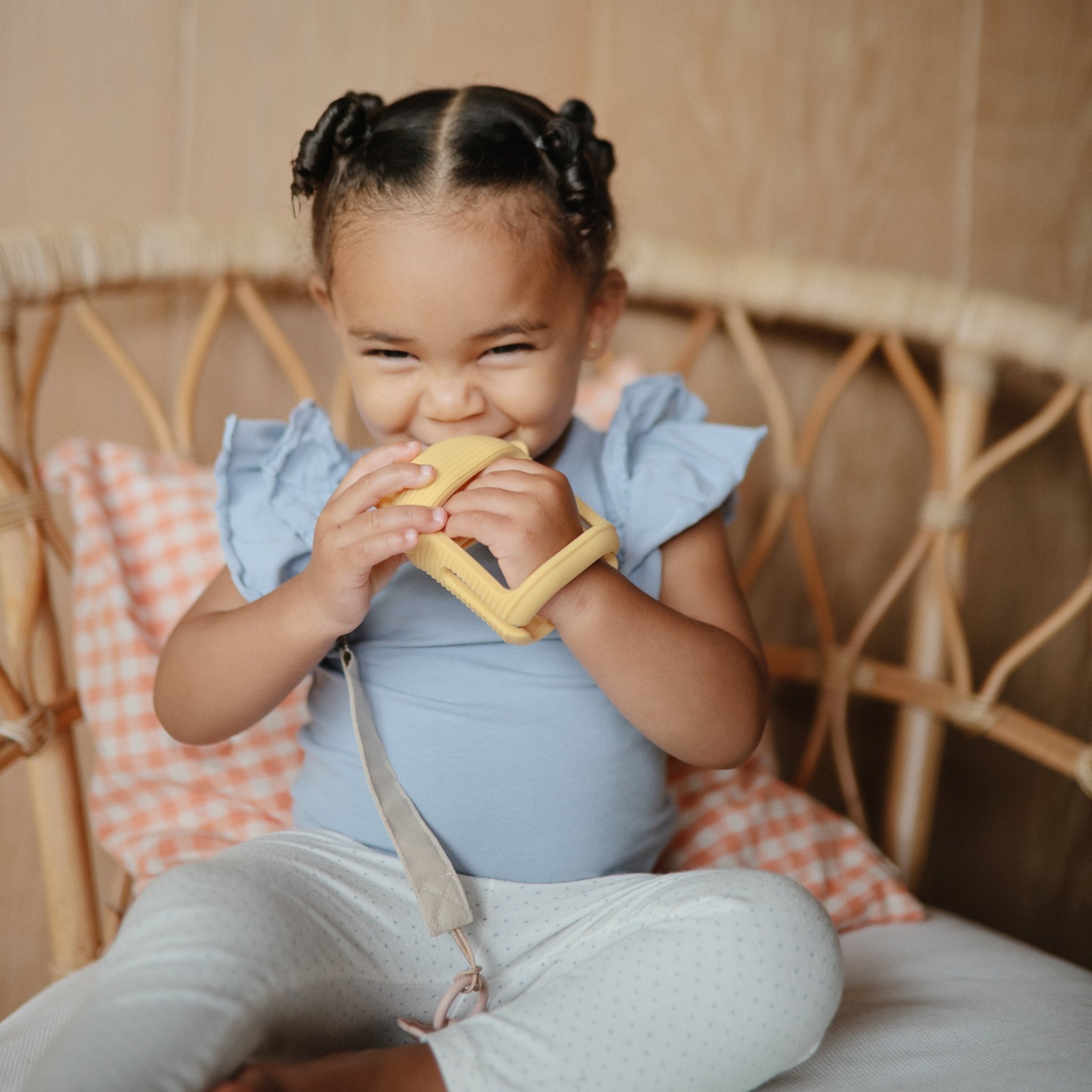 No - Drop Sun Teether (Sunshine) - Tenth & Pine - teether -