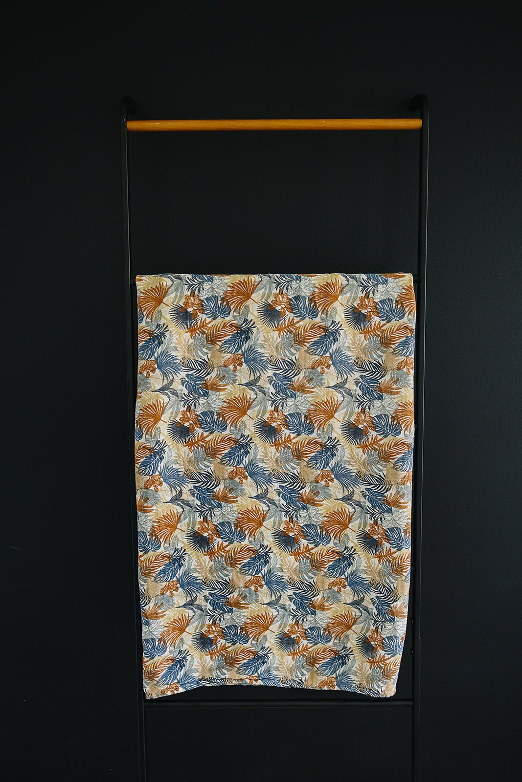Paradise Palms Muslin Swaddle Blanket - Tenth & Pine -