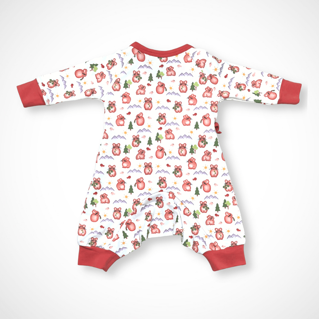 Pika Kimono | Organic Pima Cotton - Tenth & Pine - Winter Outfits - 0 - 3M - Kolorful