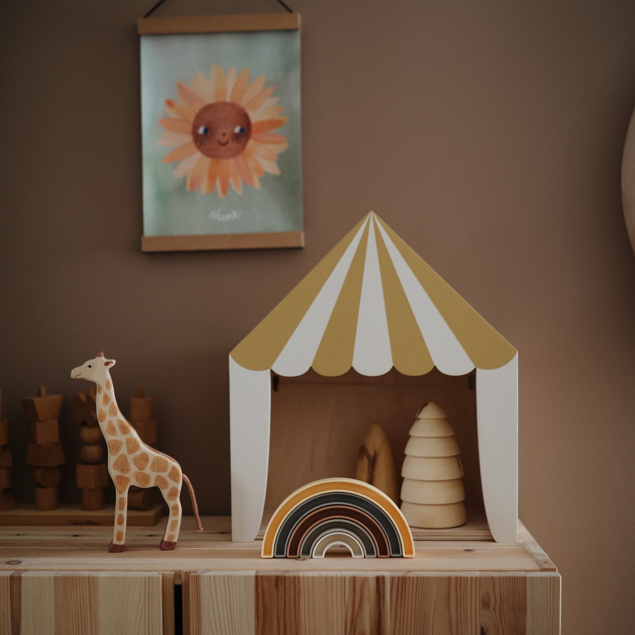 Rainbow Stacker Toy - Tenth & Pine - toys - Sol