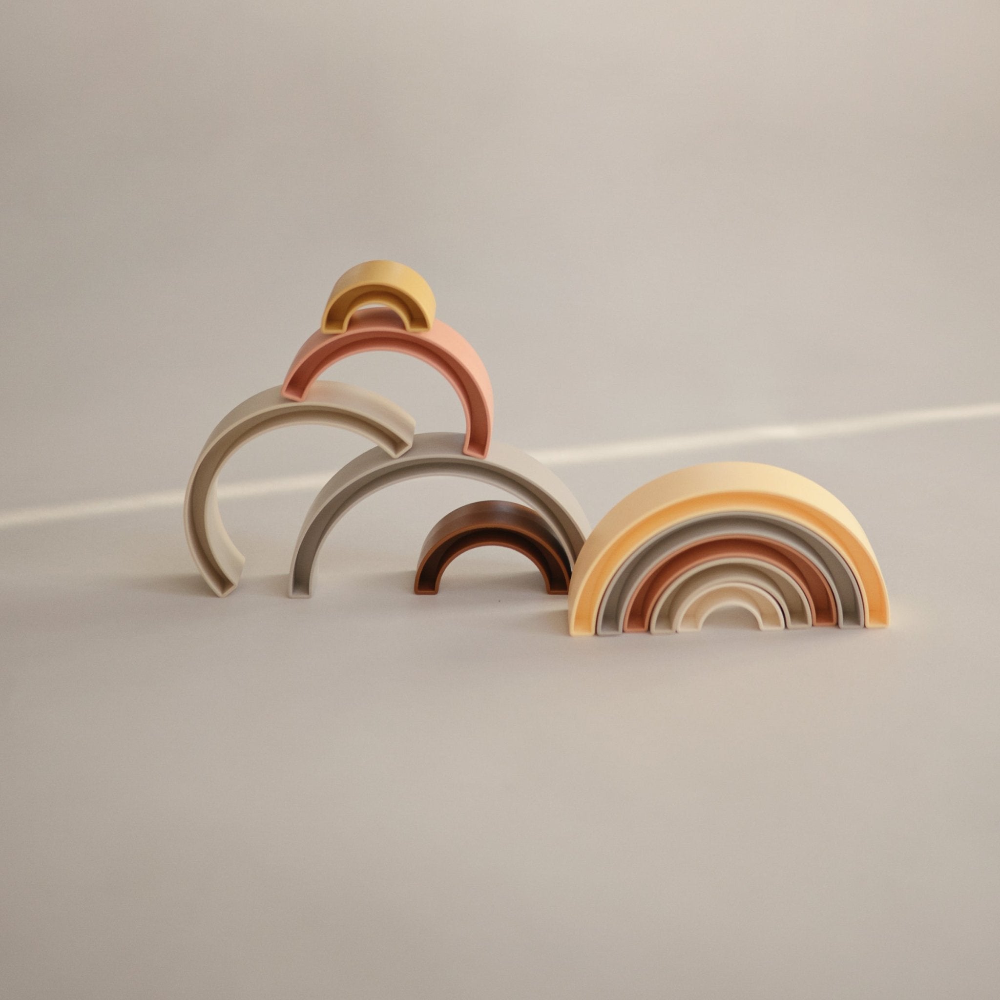 Rainbow Stacker Toy - Tenth & Pine - toys - Sol