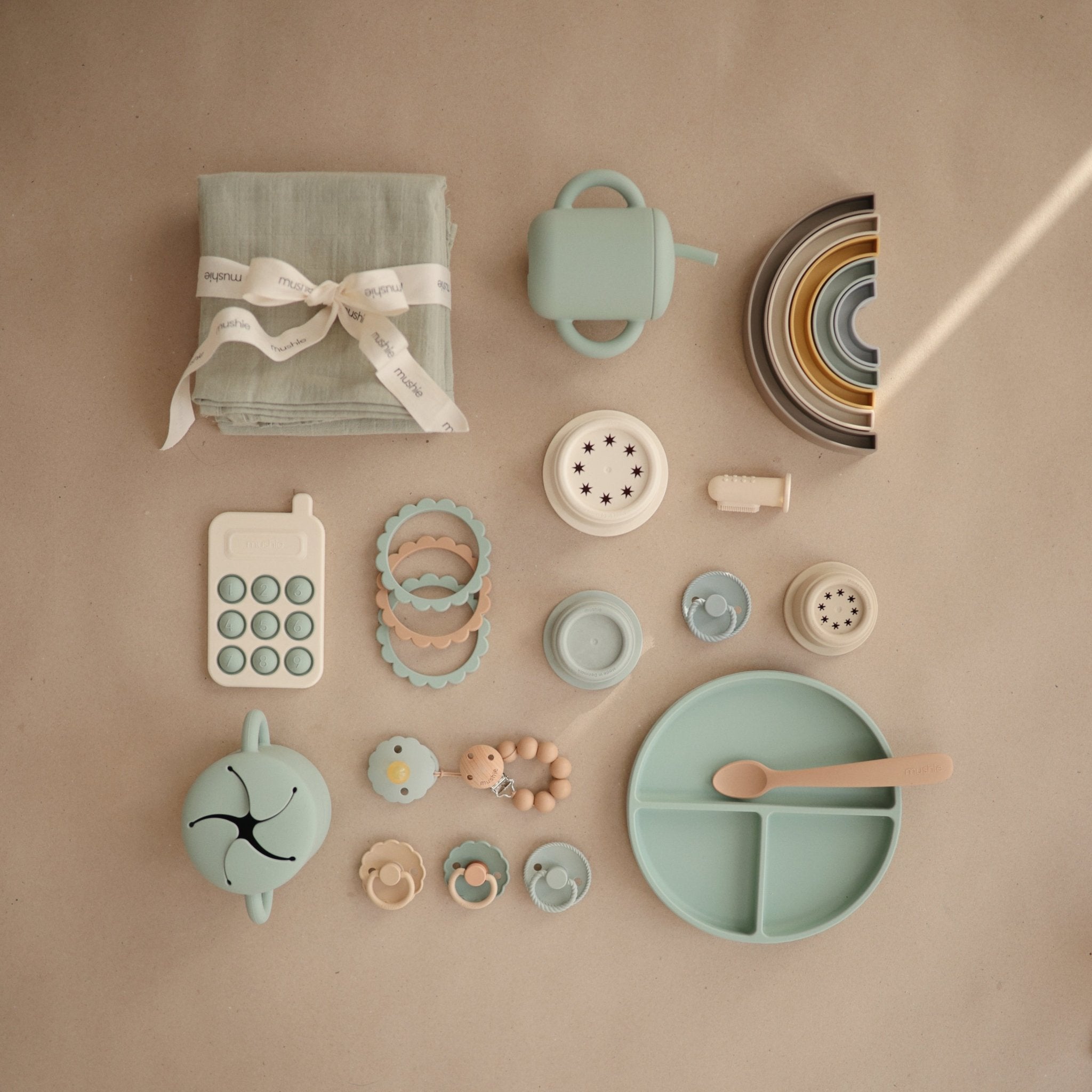 Rainbow Stacker Toy - Tenth & Pine - toys - Sol