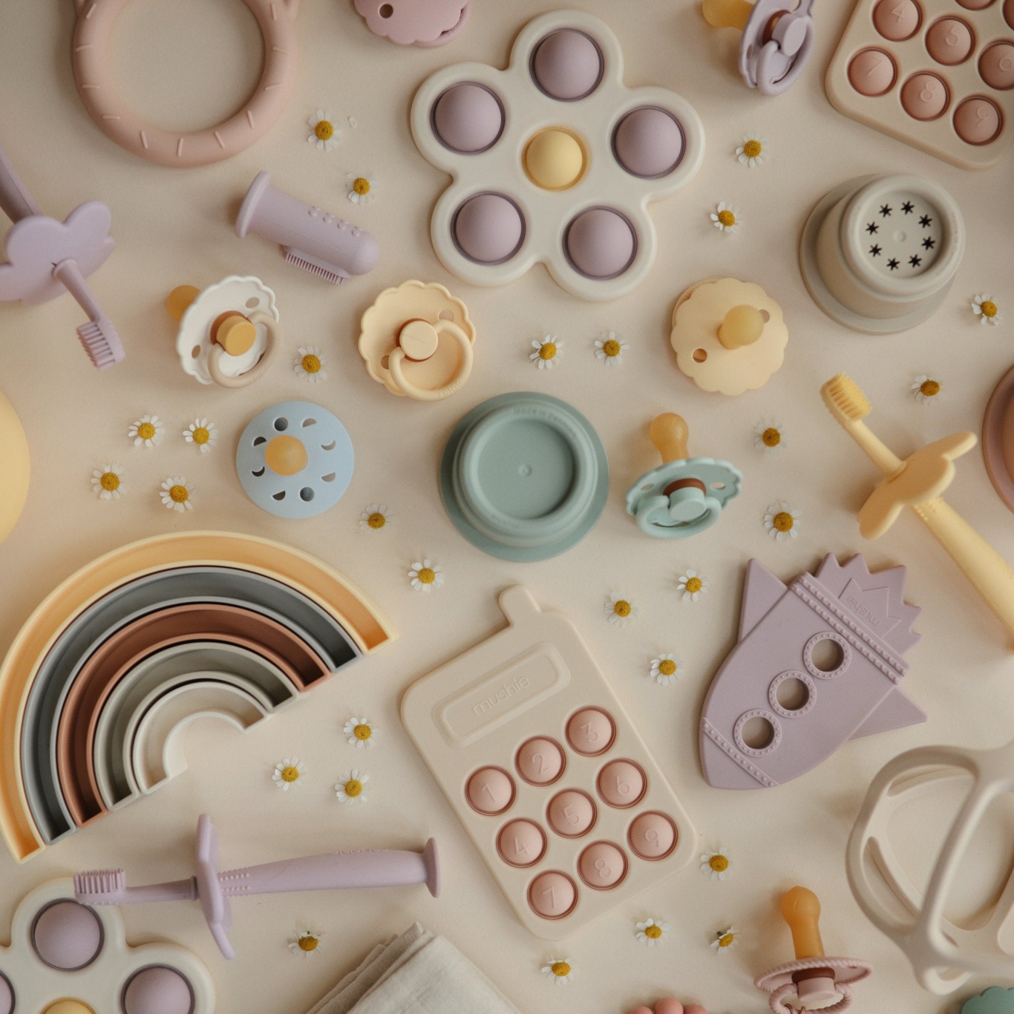 Rainbow Stacker Toy - Tenth & Pine - toys - Sol