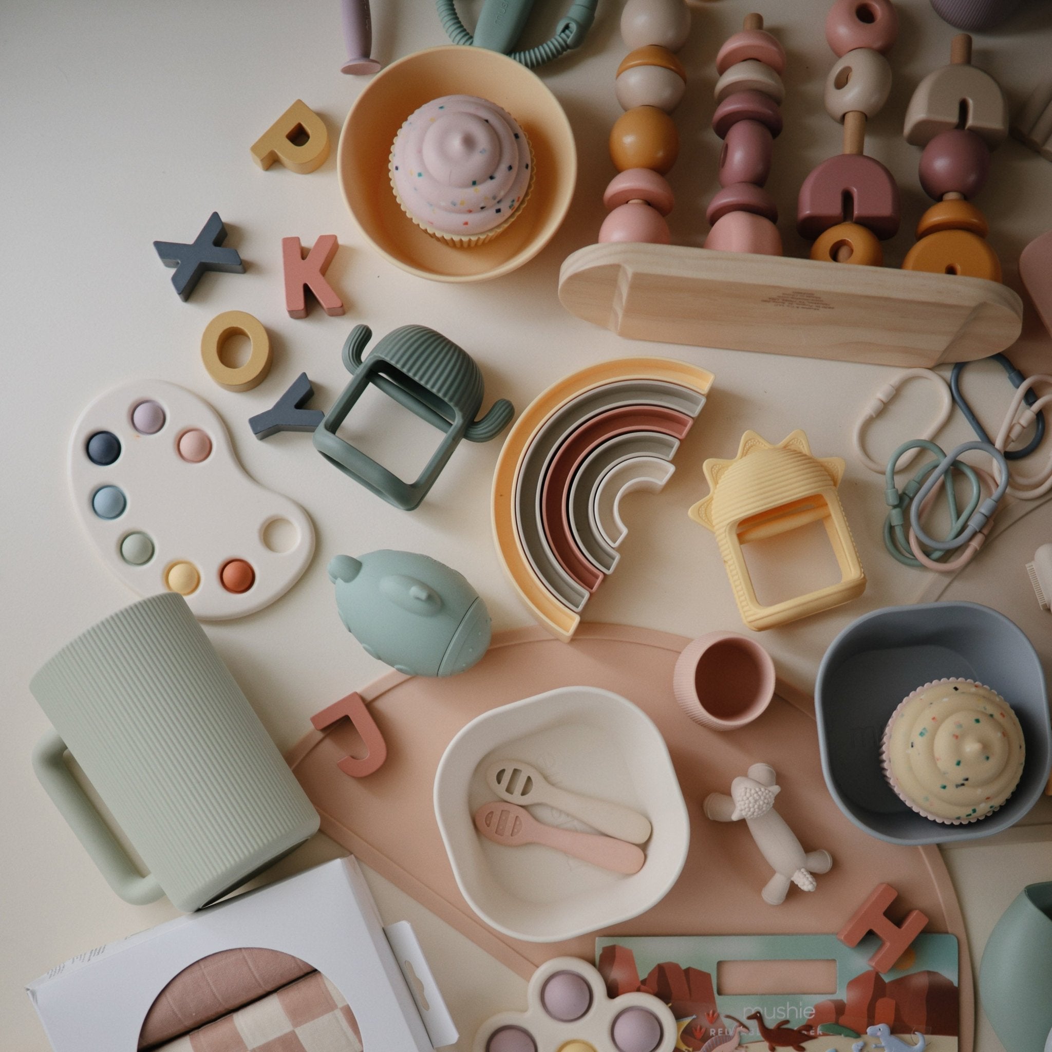 Rainbow Stacker Toy - Tenth & Pine - toys - Sol