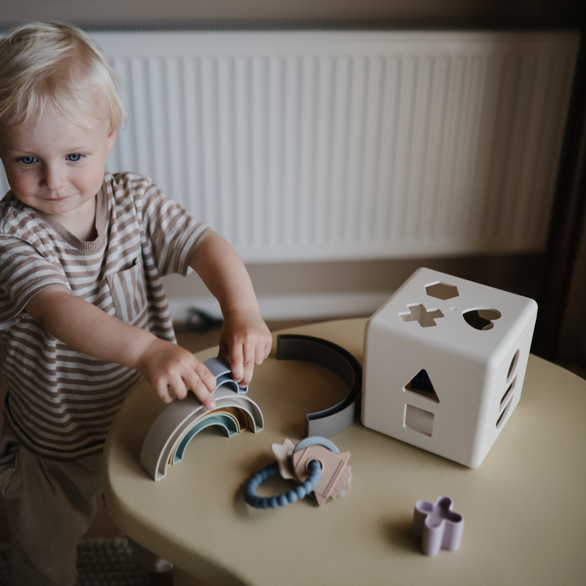 Rainbow Stacker Toy - Tenth & Pine - toys - Sol