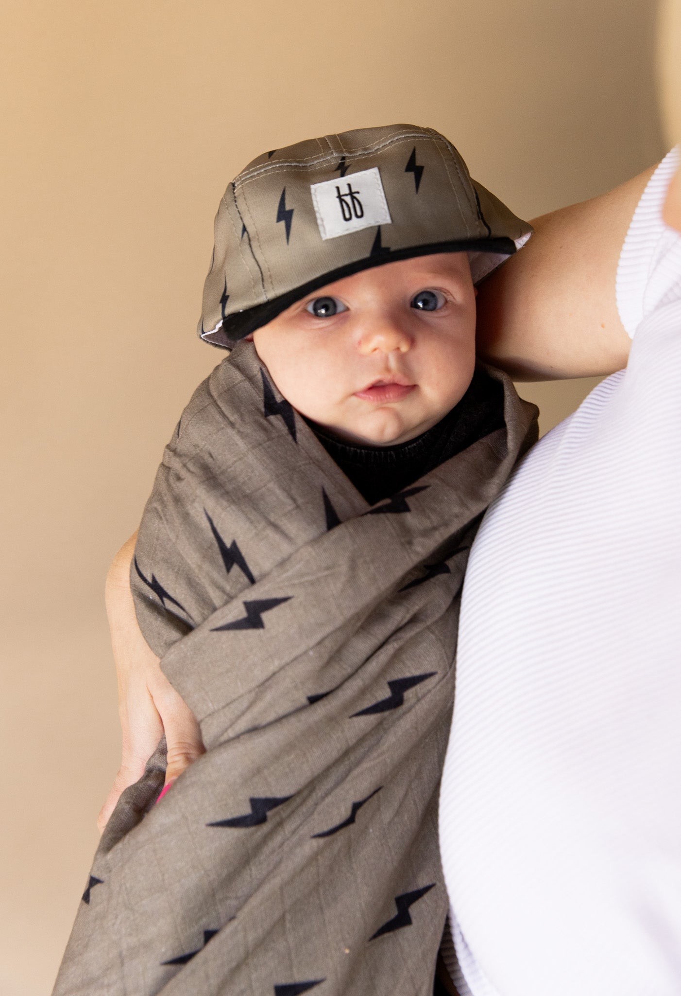 Snapback | Lightning Bolt - Tenth & Pine - Snapback Hat - 4 - 24 Months - 48cm - forever french baby