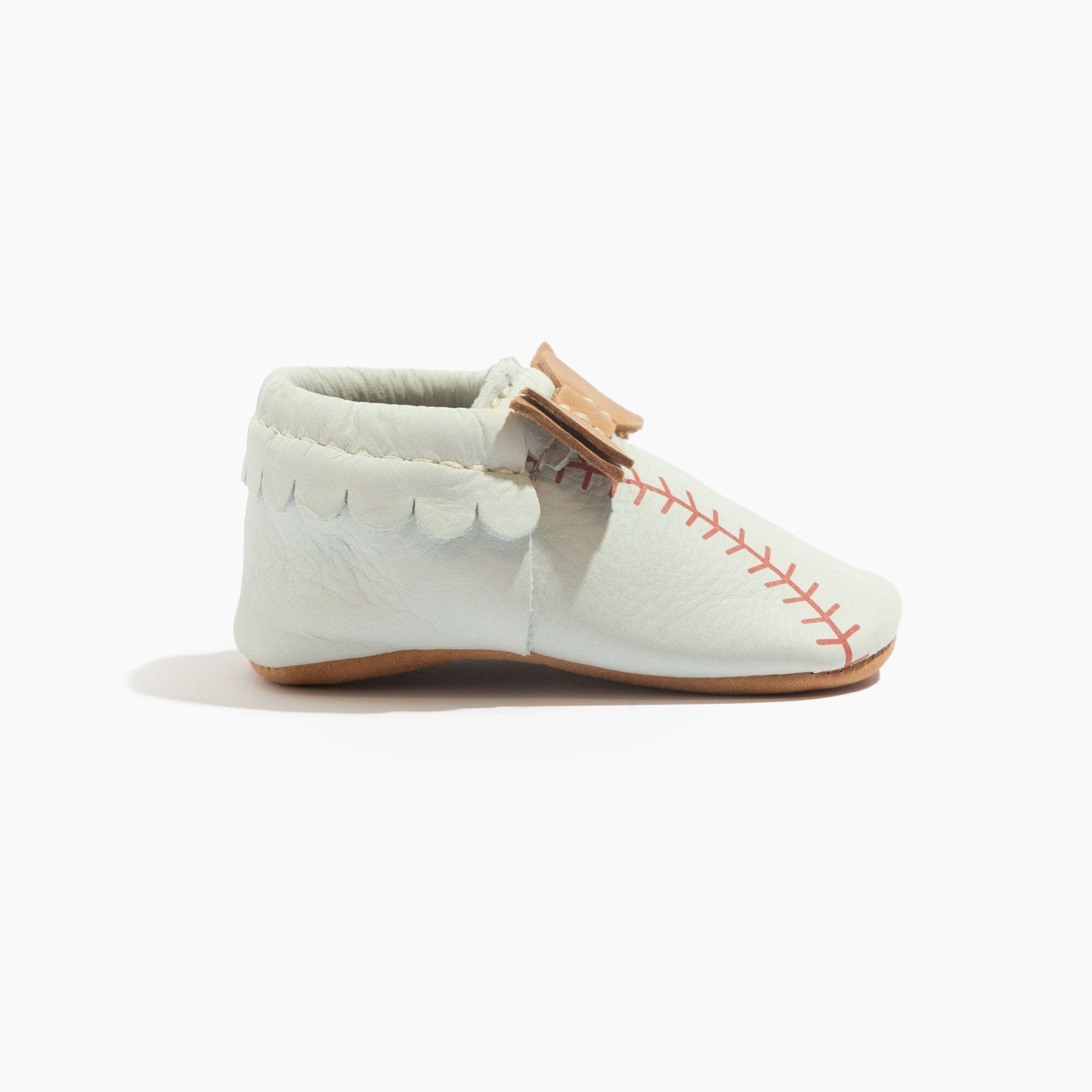 Spring Training Bow Baby Shoe - Tenth & Pine - Bow Mocc - Soft Sole - 1