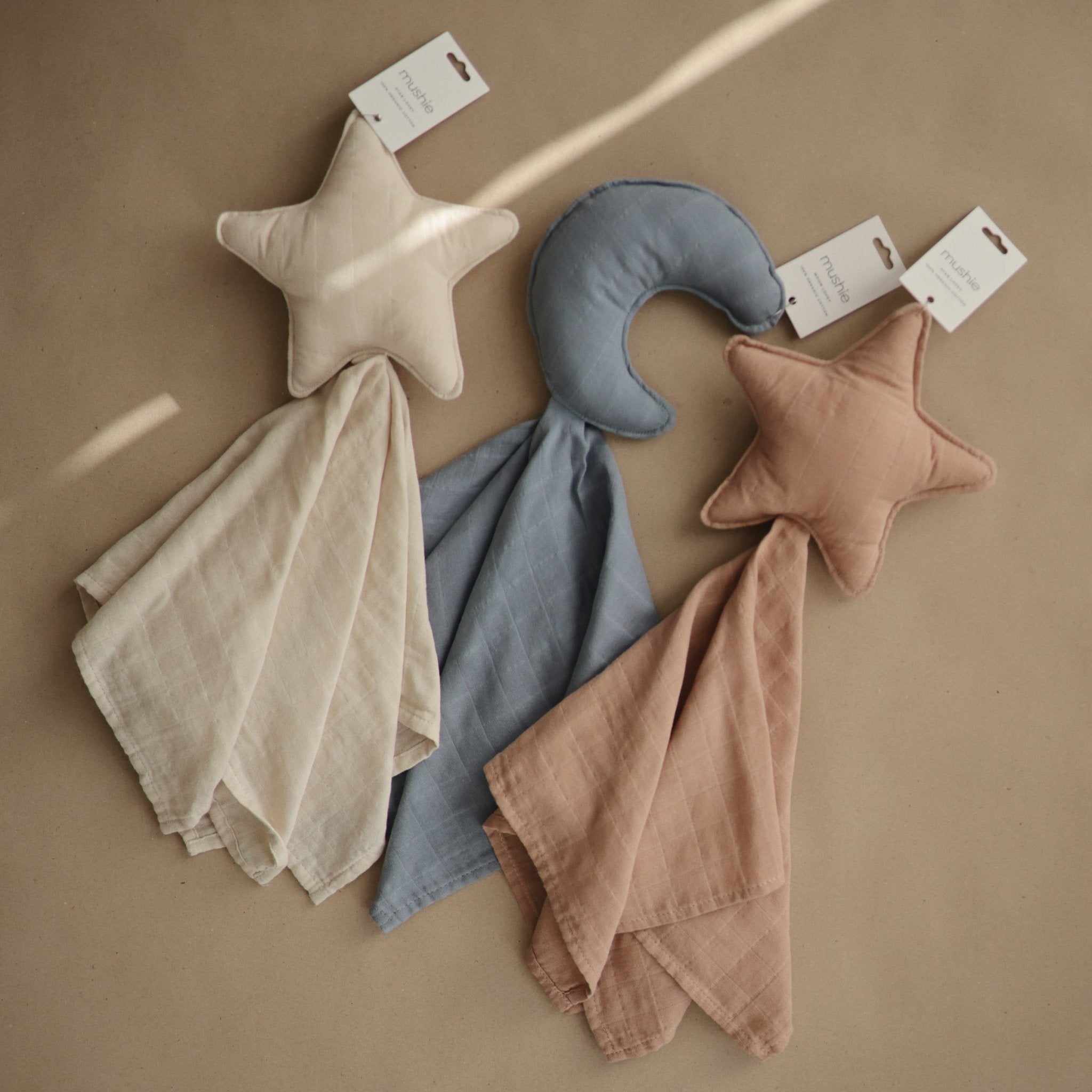 Star Lovey Blanket - Tenth & Pine - Blanket - Fog