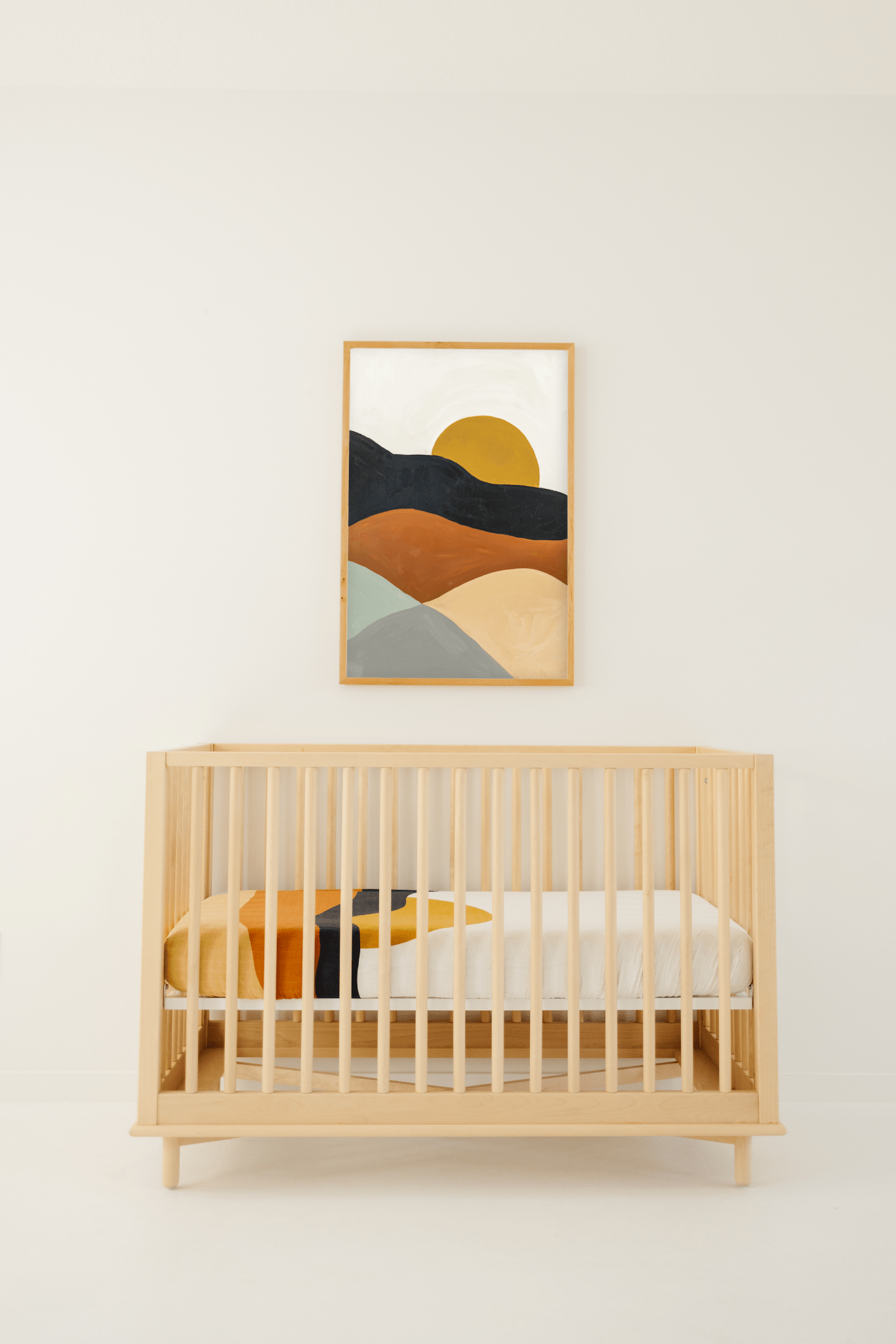 Sunset Crib Sheet - Tenth & Pine - Crib Sheets -