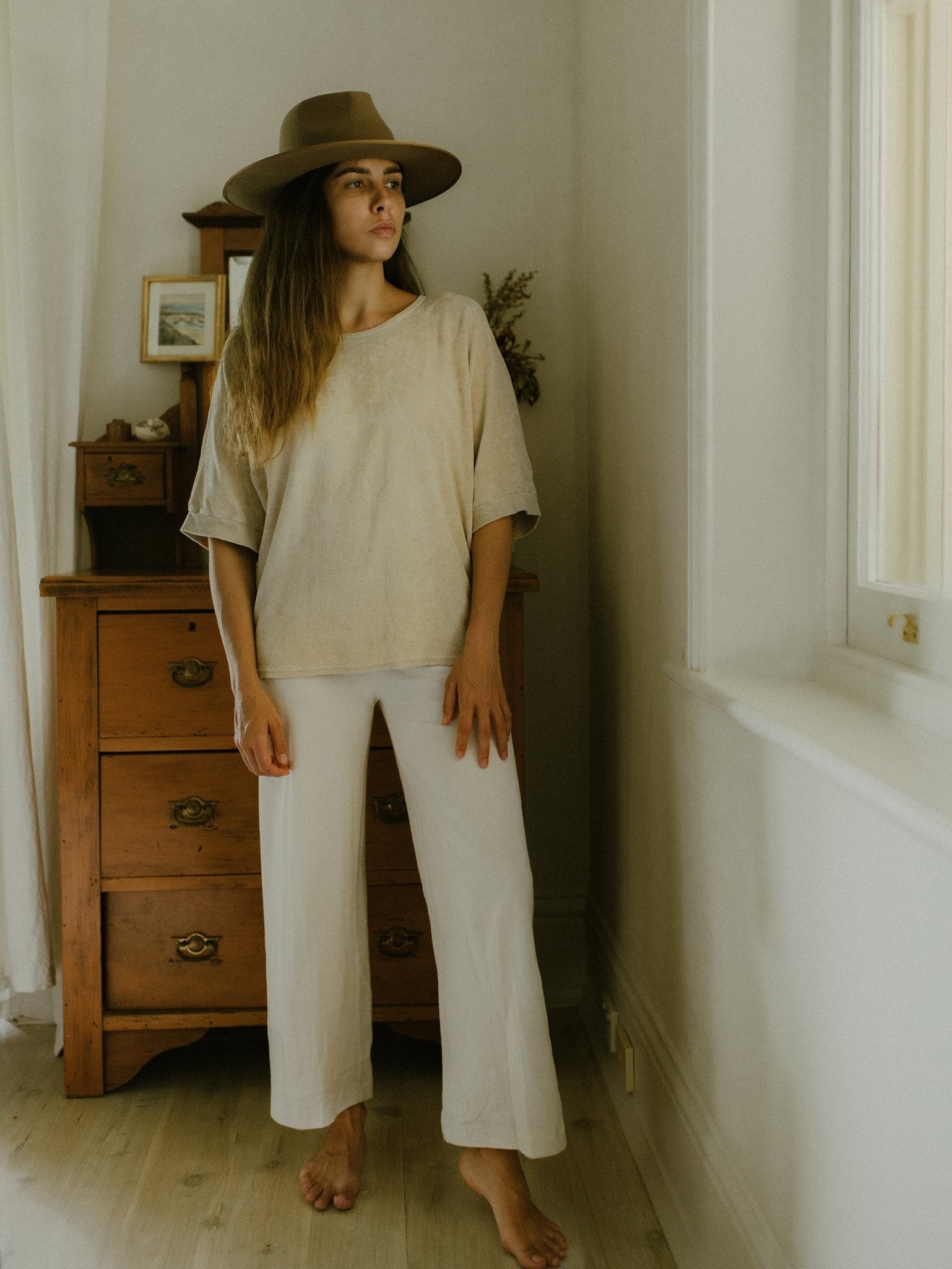 The Oversized Terry Top - Women&