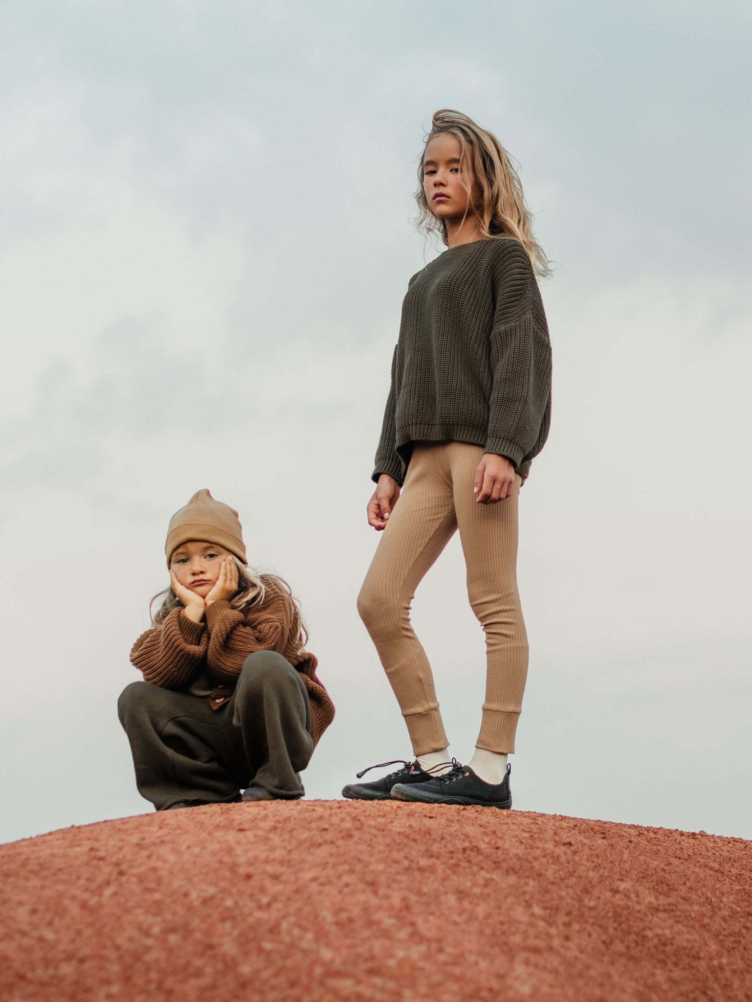 The Ribbed Legging - Tenth & Pine - Leggings - 0 - 3 months - antique rose