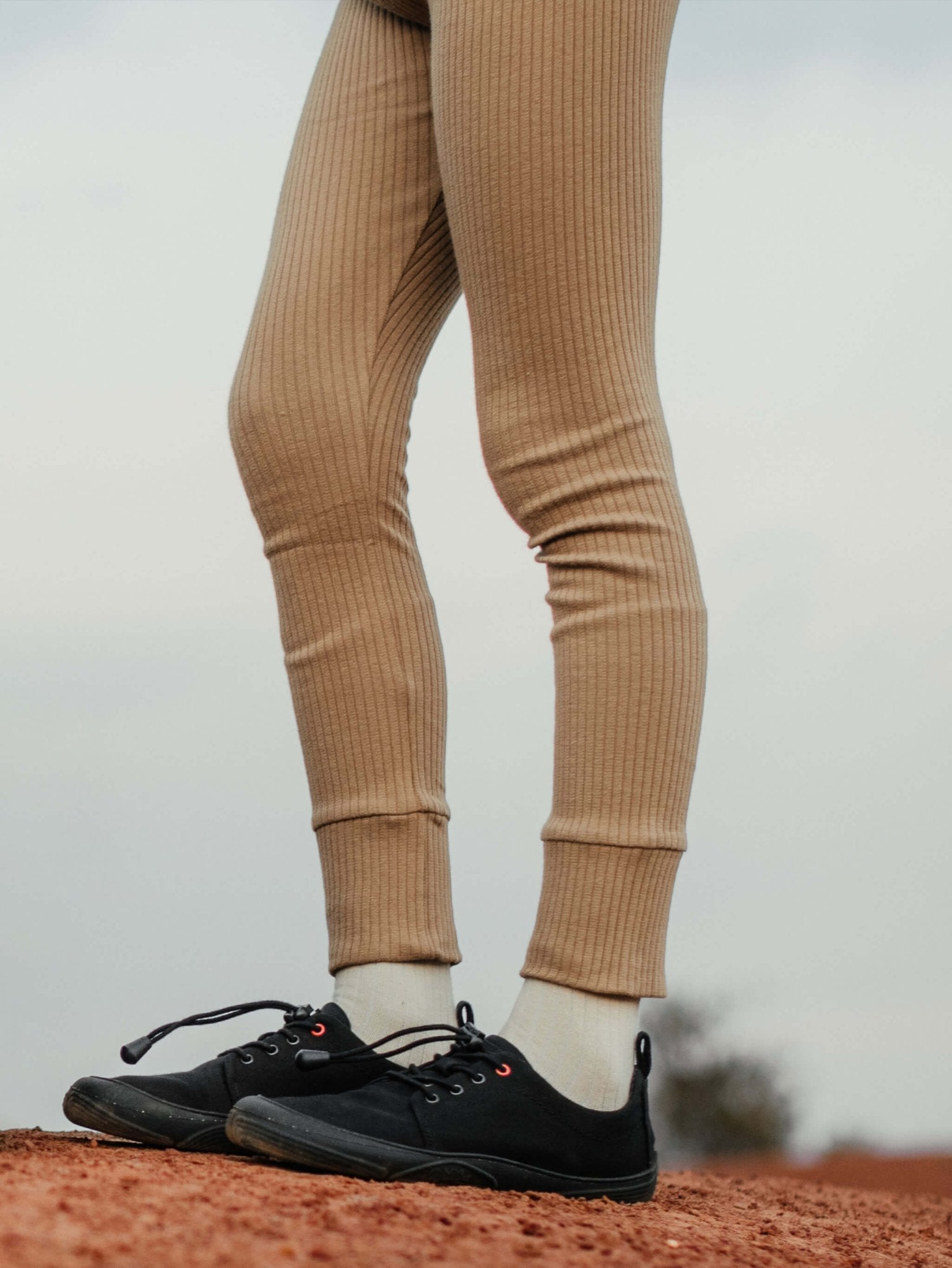 The Ribbed Legging - Tenth & Pine - Leggings - 0 - 3 months - antique rose