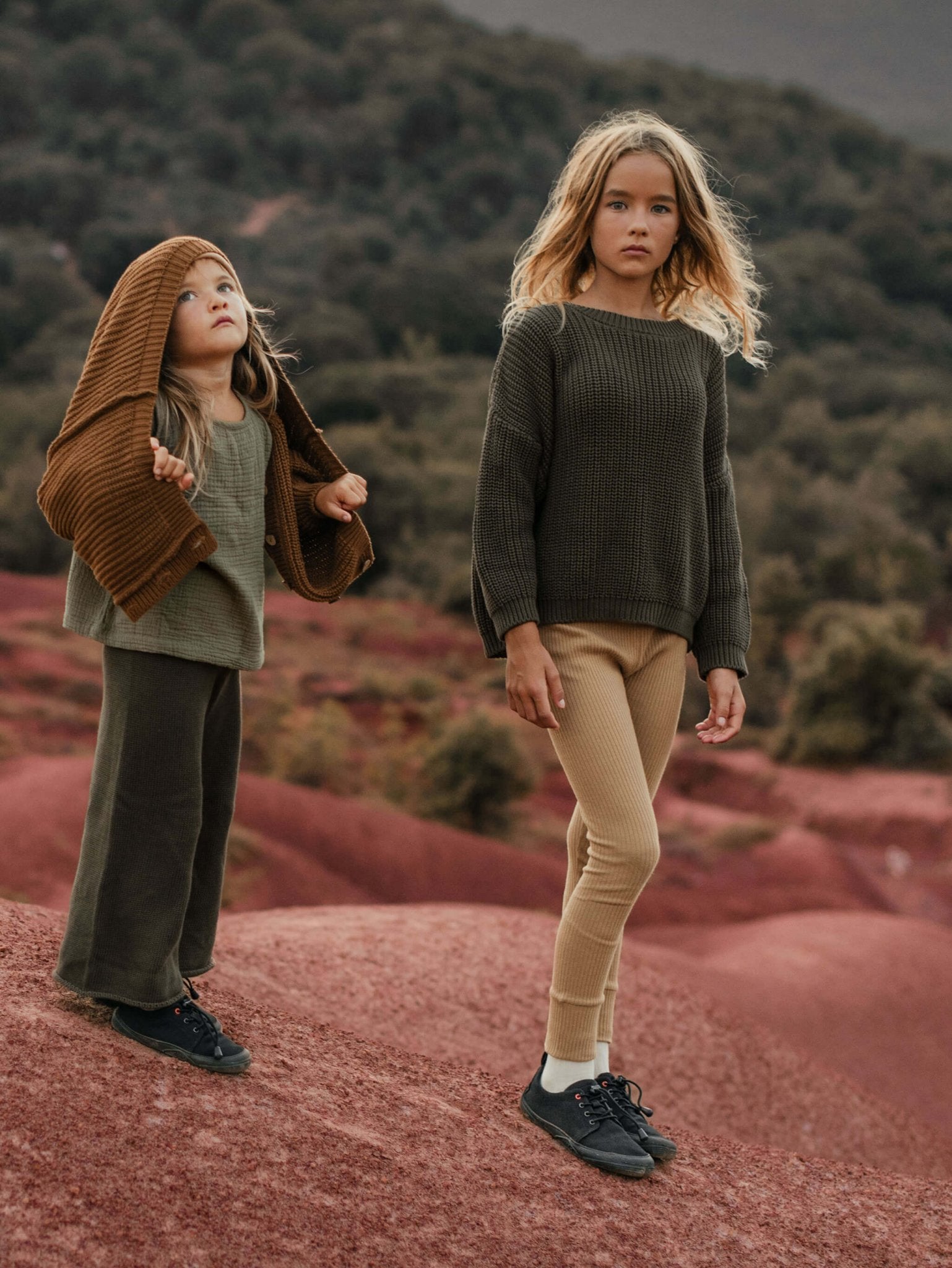 The Ribbed Legging - Tenth & Pine - Leggings - 0 - 3 months - antique rose