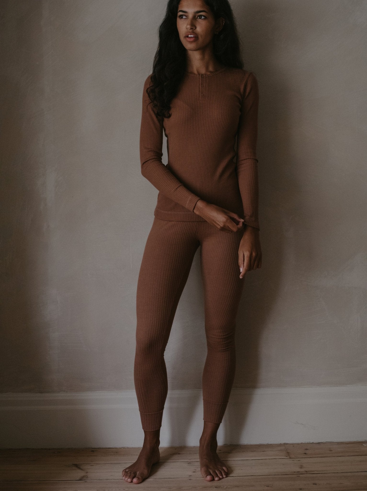 The Ribbed Legging - Women&