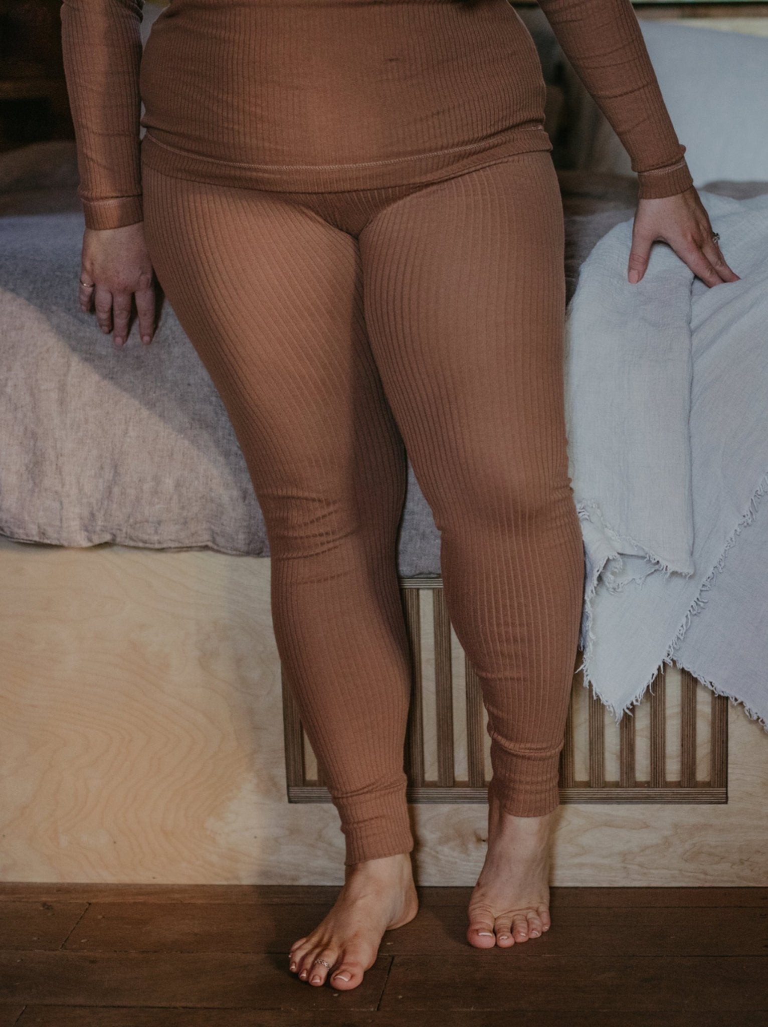 The Ribbed Legging - Women&