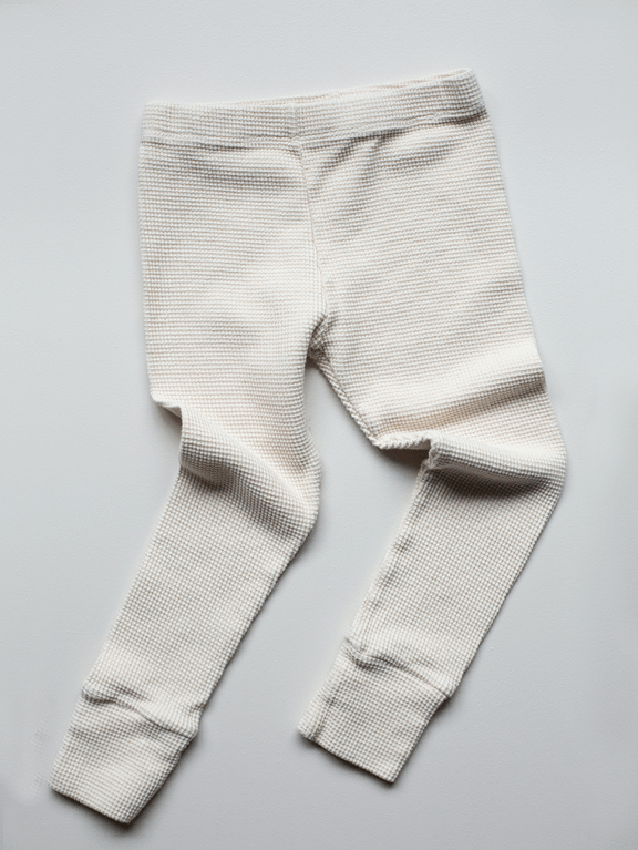 The Waffle Legging - Tenth & Pine - Leggings - 0 - 3 months - undyed
