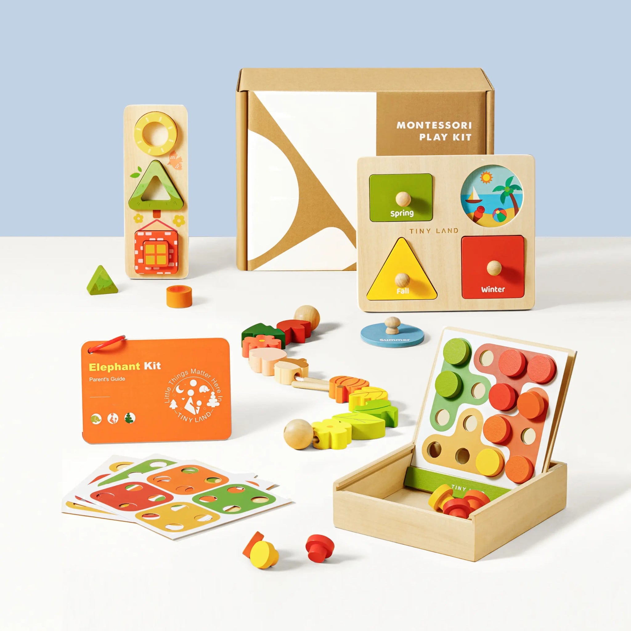 Tiny Land® Montessori Toys for Toddlers (18 - 24month) - Tenth & Pine - wooden toys -