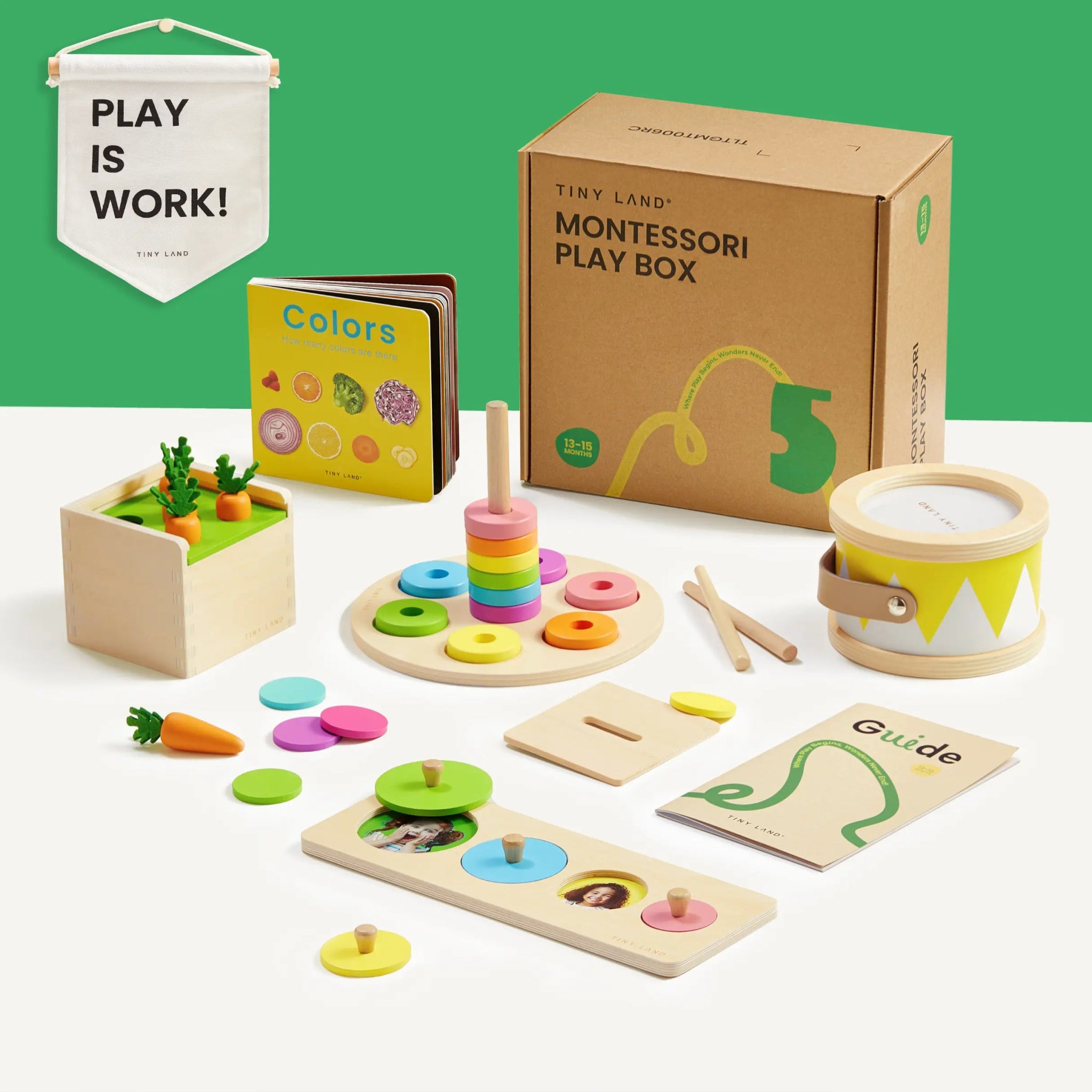 Tiny Land® Montessori Toys Set for Toddlers (13 - 15 month) - Tenth & Pine -