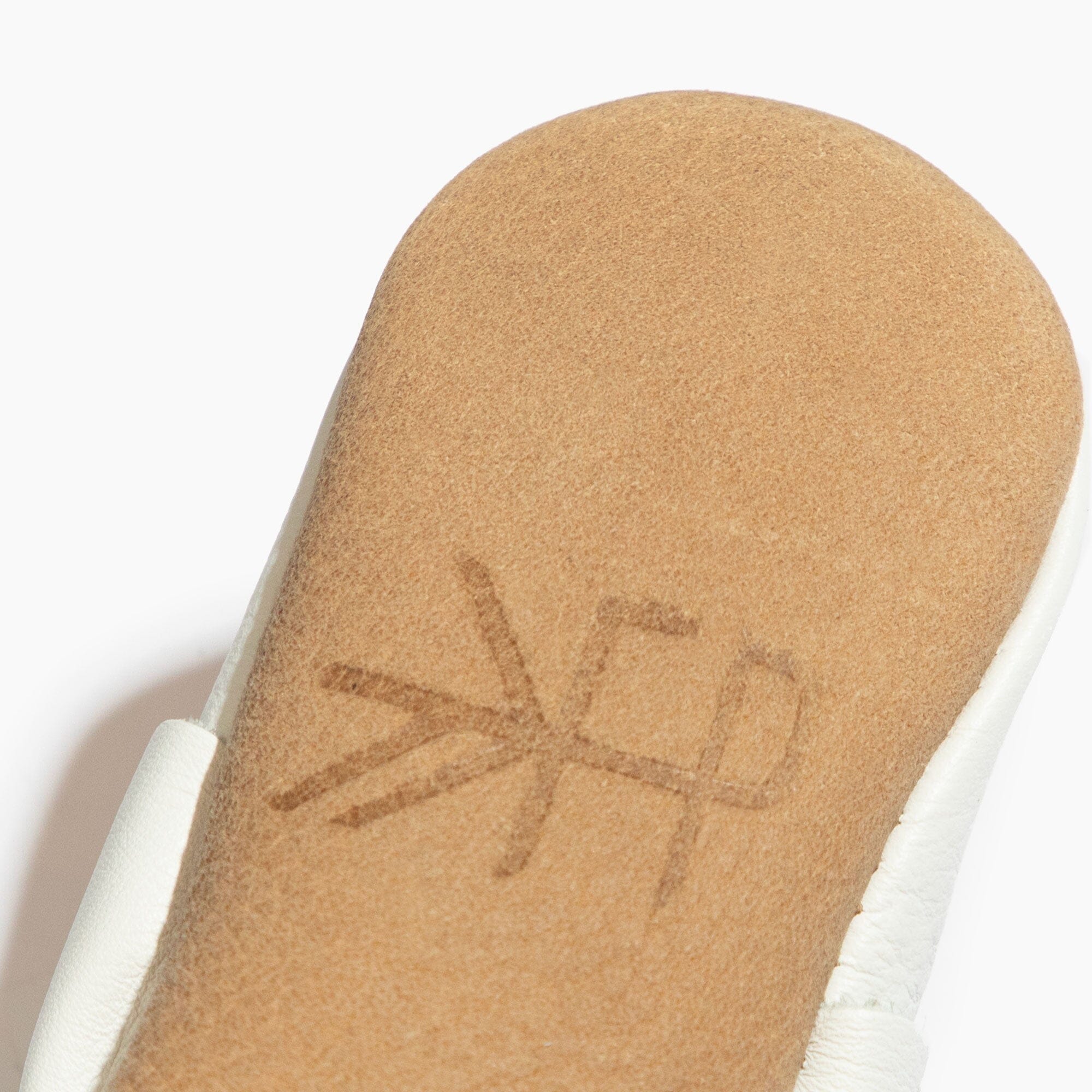 Toasted Bright White Mary Jane Baby Shoe - Tenth & Pine - Mary Jane - Soft Sole - 1