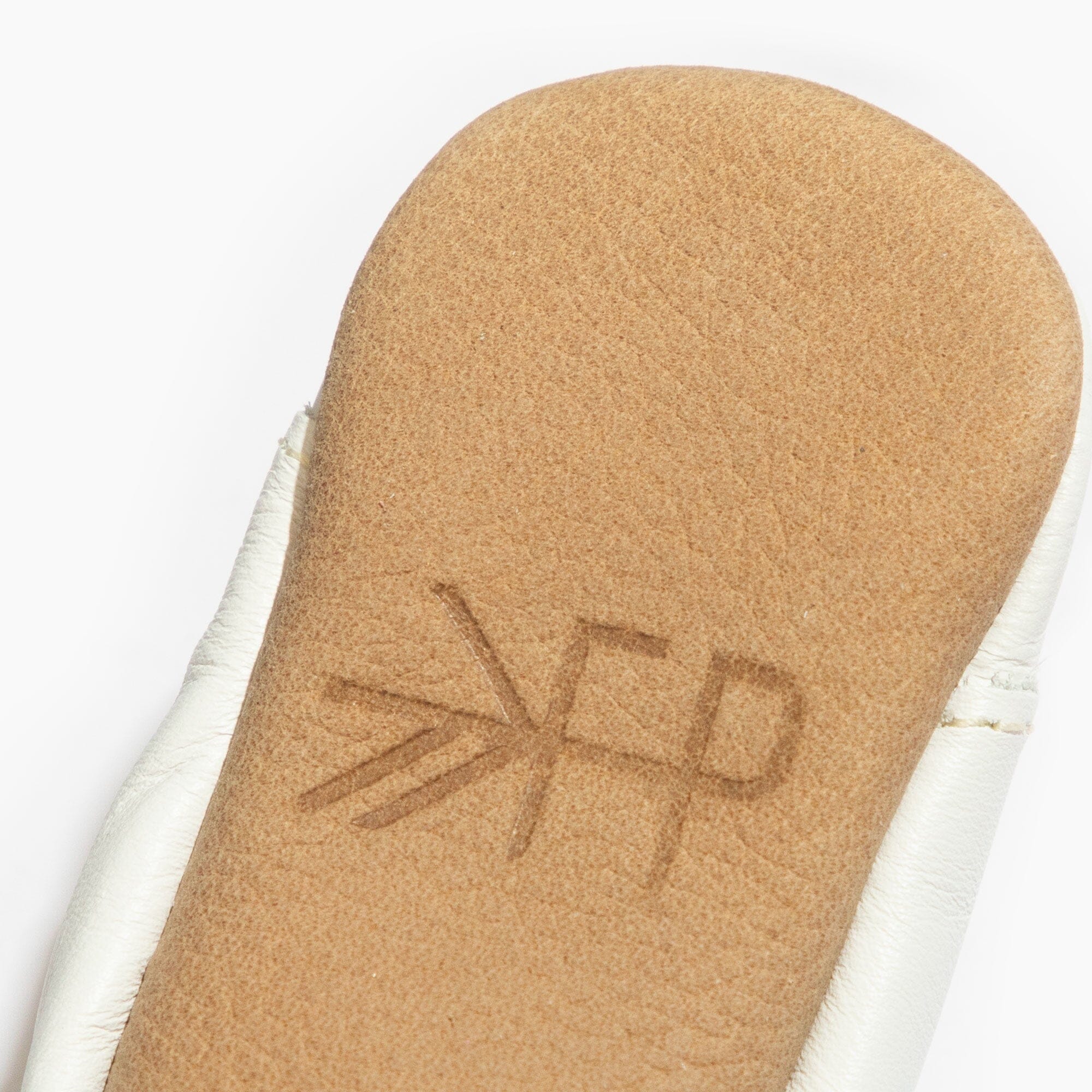 Toasted Bright White Oxford Baby Shoe - Tenth & Pine - Oxford - Soft Sole - 1